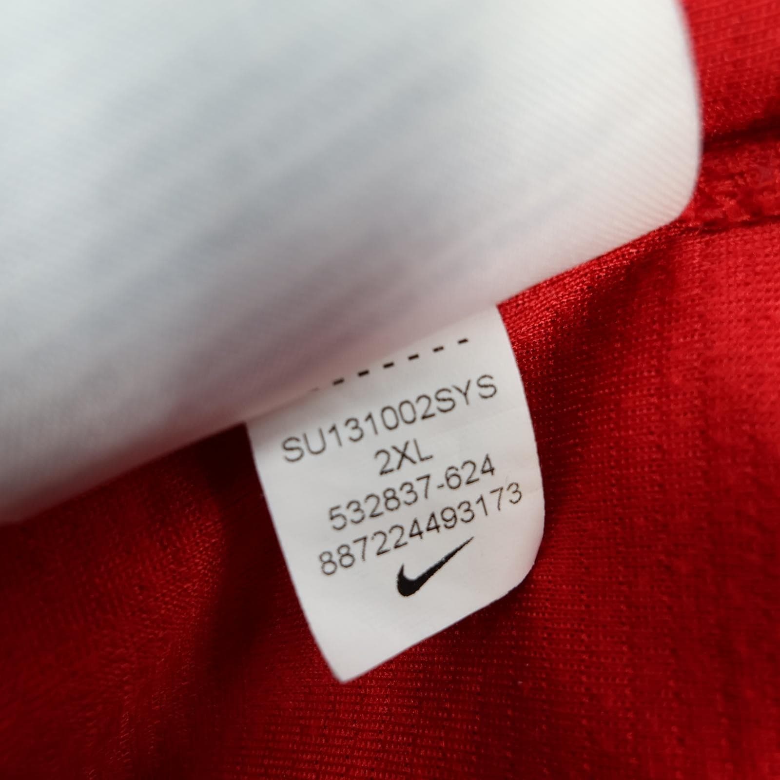 Manchester United Shirt Mens XXL Red Home 2013 2014 Football Nike Van Persie 20 photo 15
