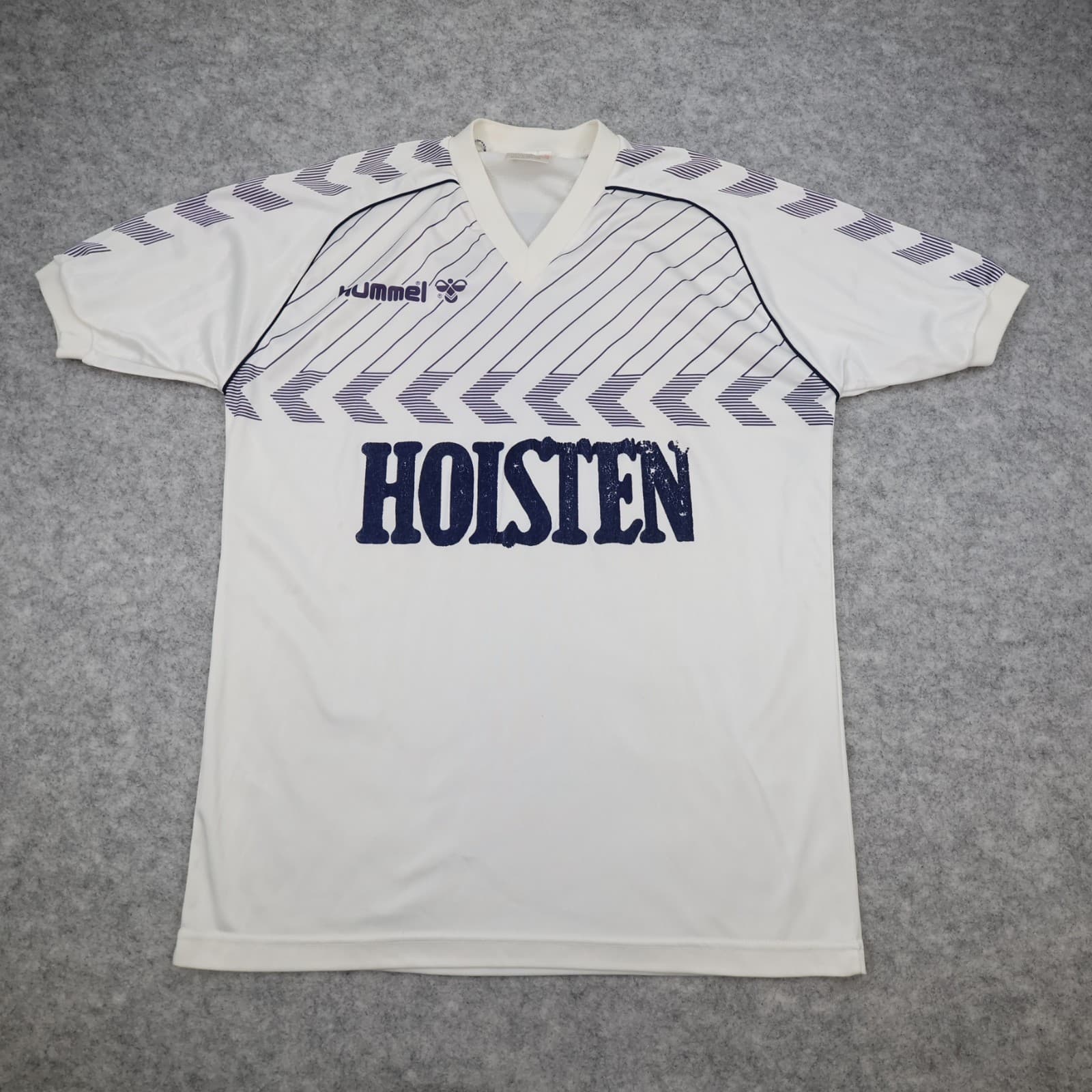Vintage Tottenham Hotspur Shirt Medium White Home 1985 1987 Soccer Jersey Spurs