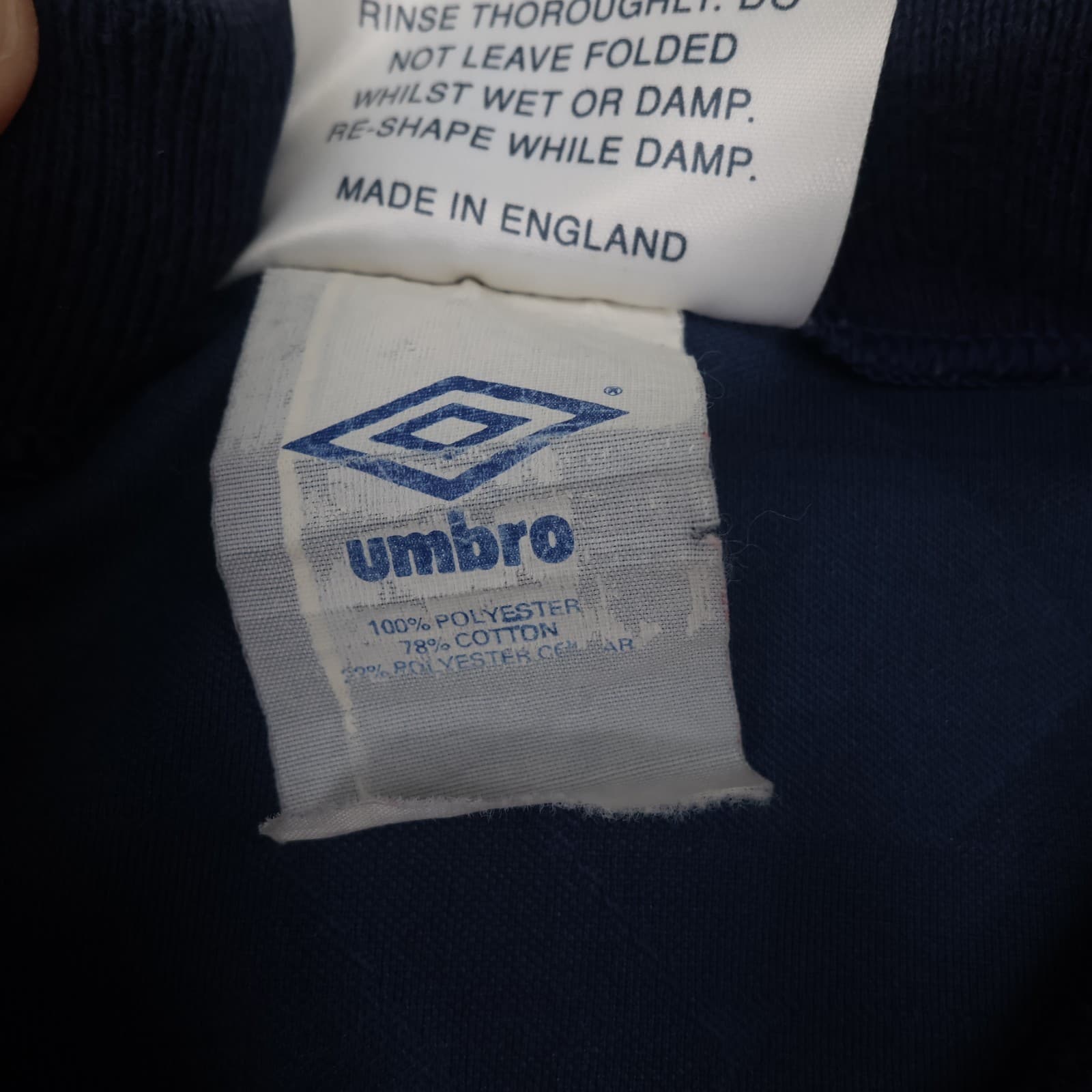 Vintage Scotland Football Shirt Large Blue Home Umbro 1991 1994 Soccer Jersey photo 9