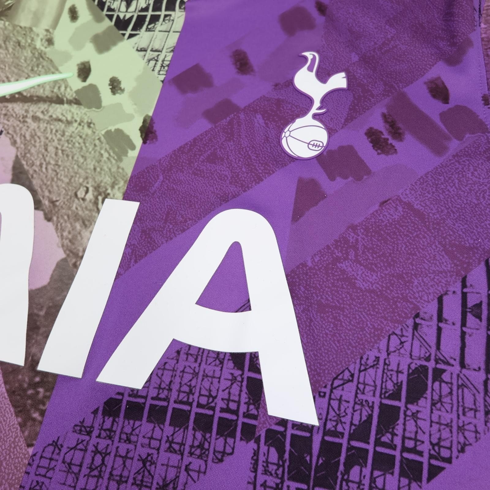 Tottenham Hotspur Shirt Mens Large Purple 3rd Kit EPL Football Nike 2021 2022 photo 4
