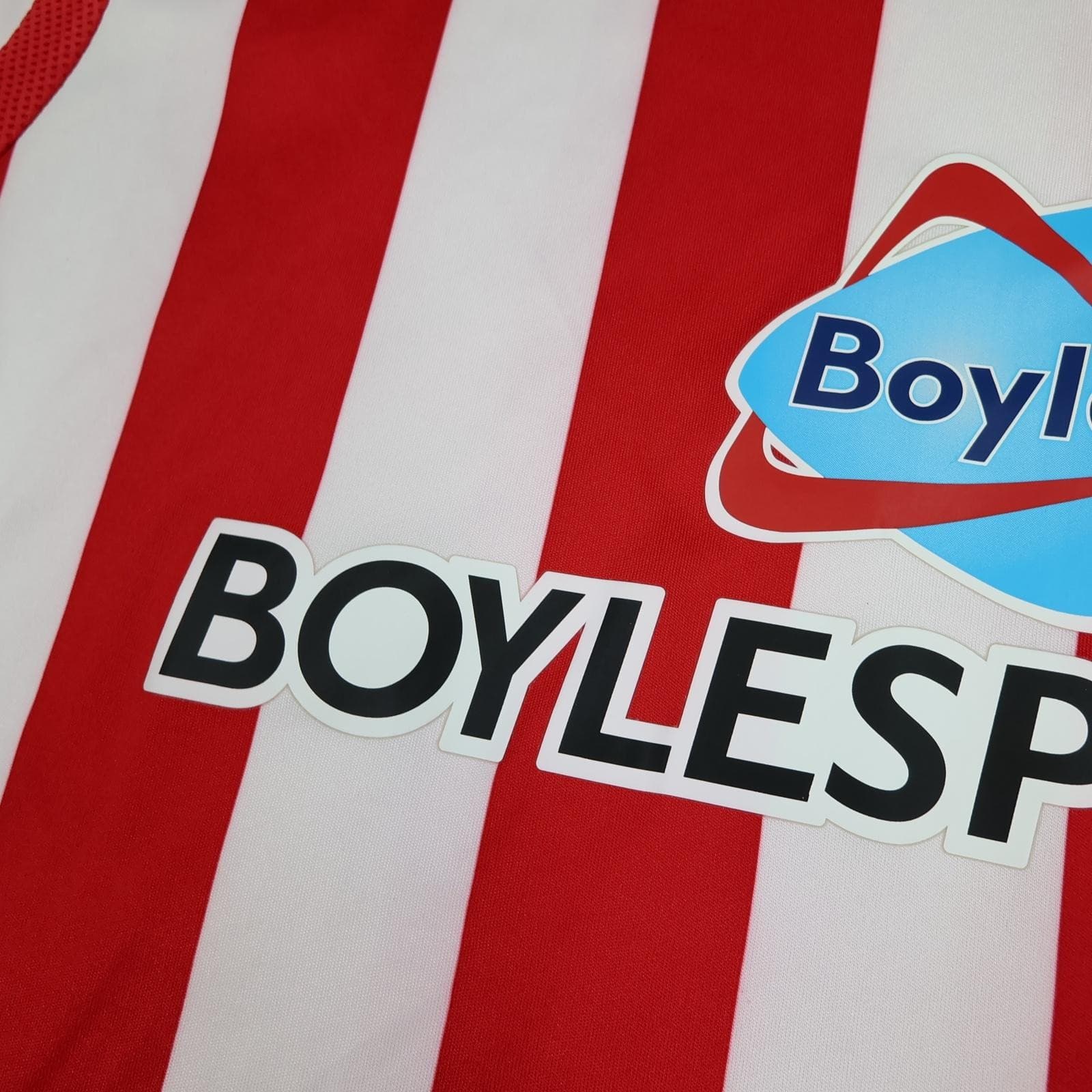 Sunderland Shirt Mens XS Red Home 2009 2010 Umbro Boylesports Soccer Jersey photo 4