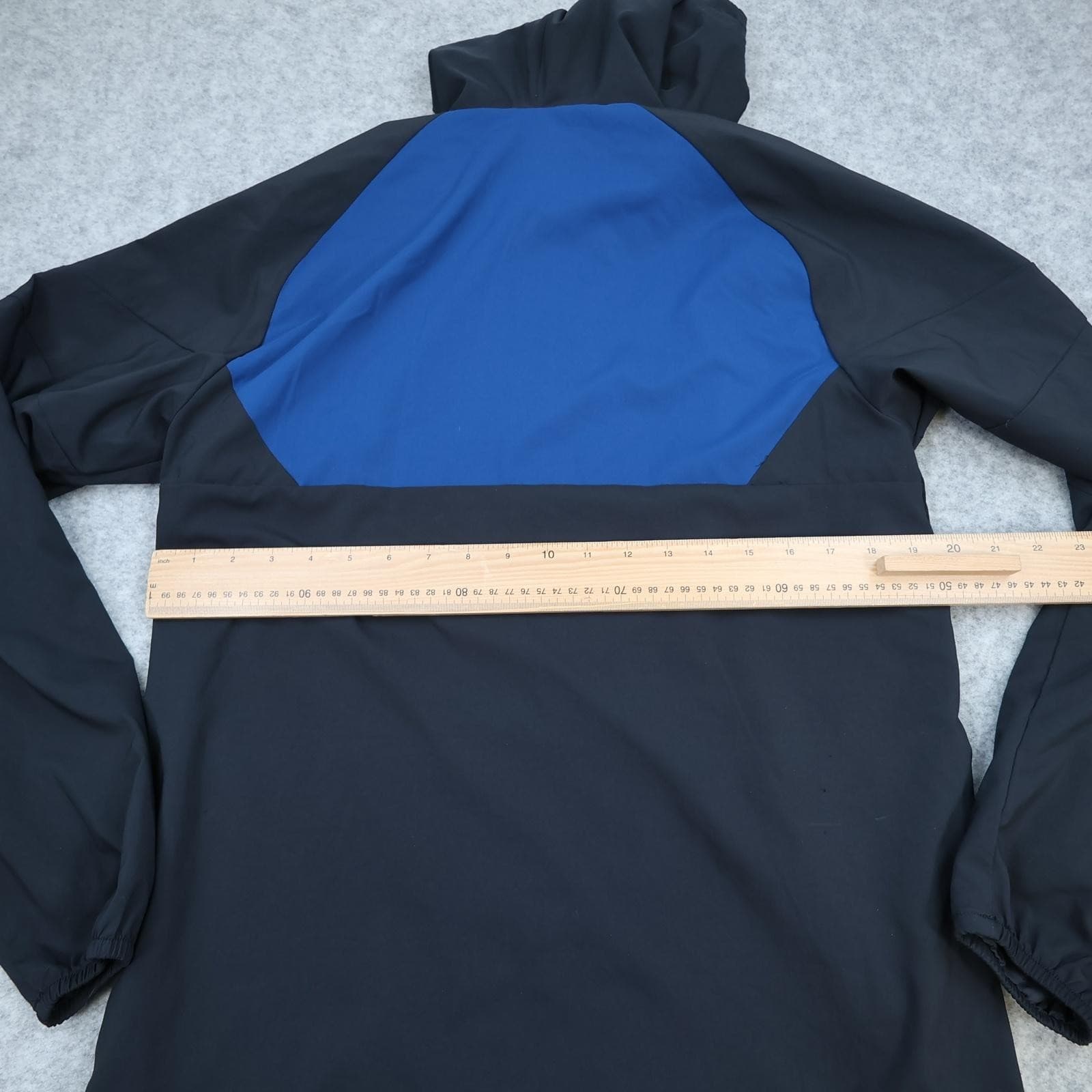 AFC Bournemouth Jacket Mens Small Black Blue Football Umbro Hooded Training photo 7