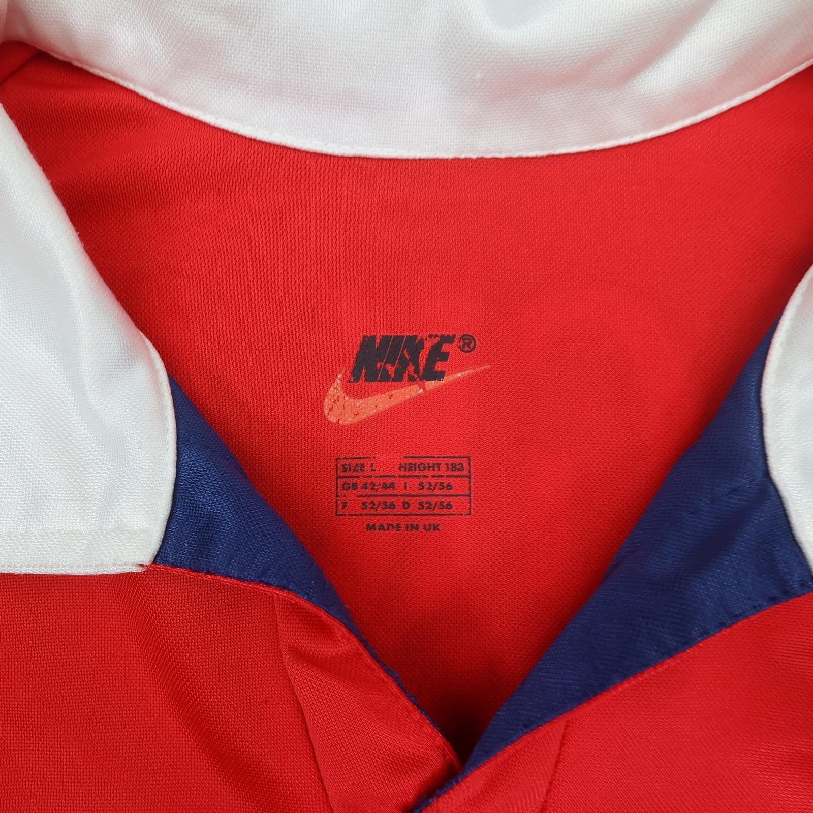 Vintage Arsenal Shirt Mens Large Home 1998 1999 Nike JVC Bergkamp 10 Jersey photo 11