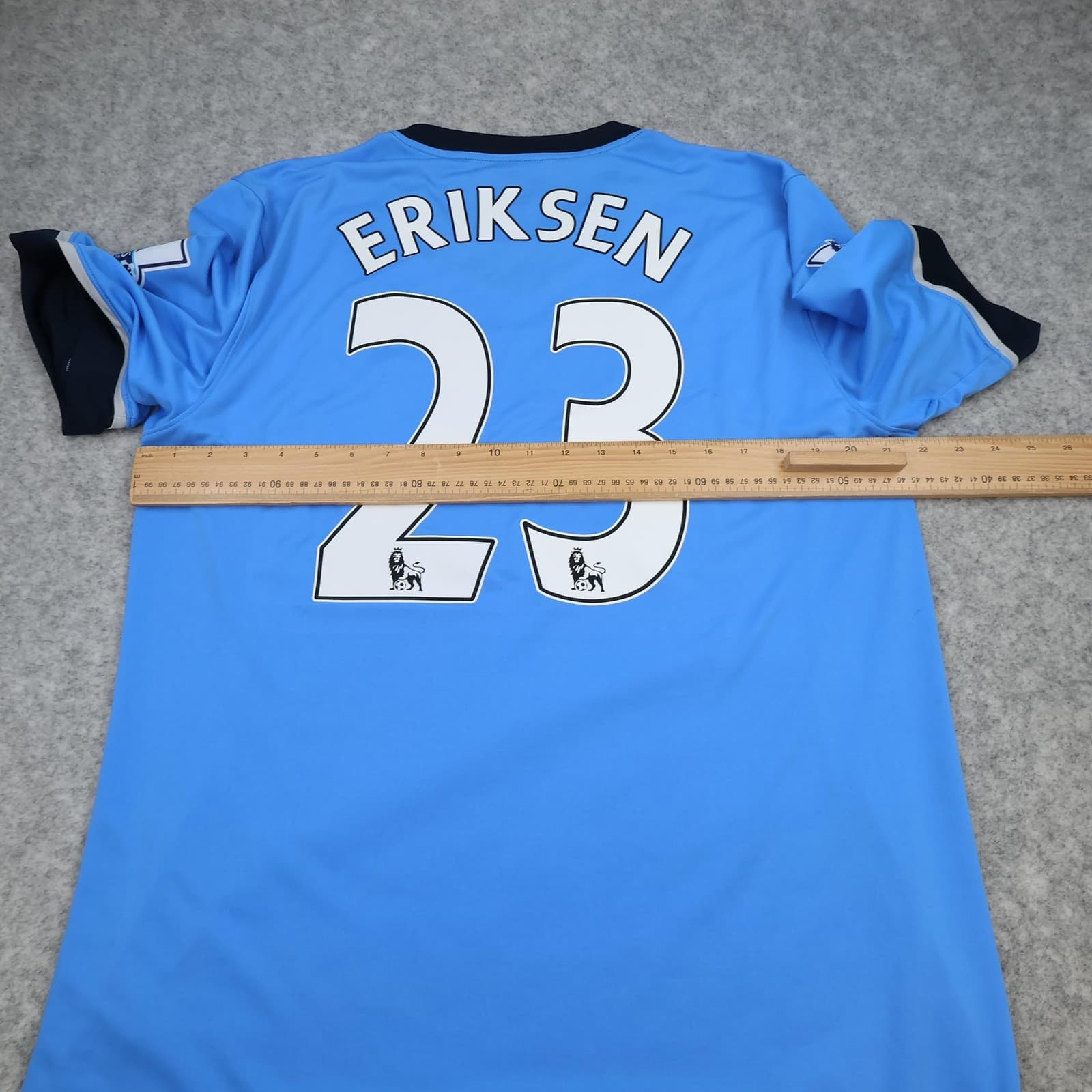 Tottenham Hotspur Shirt Mens XL Blue Away 2015 2016 Under Armour Eriksen Soccer photo 12