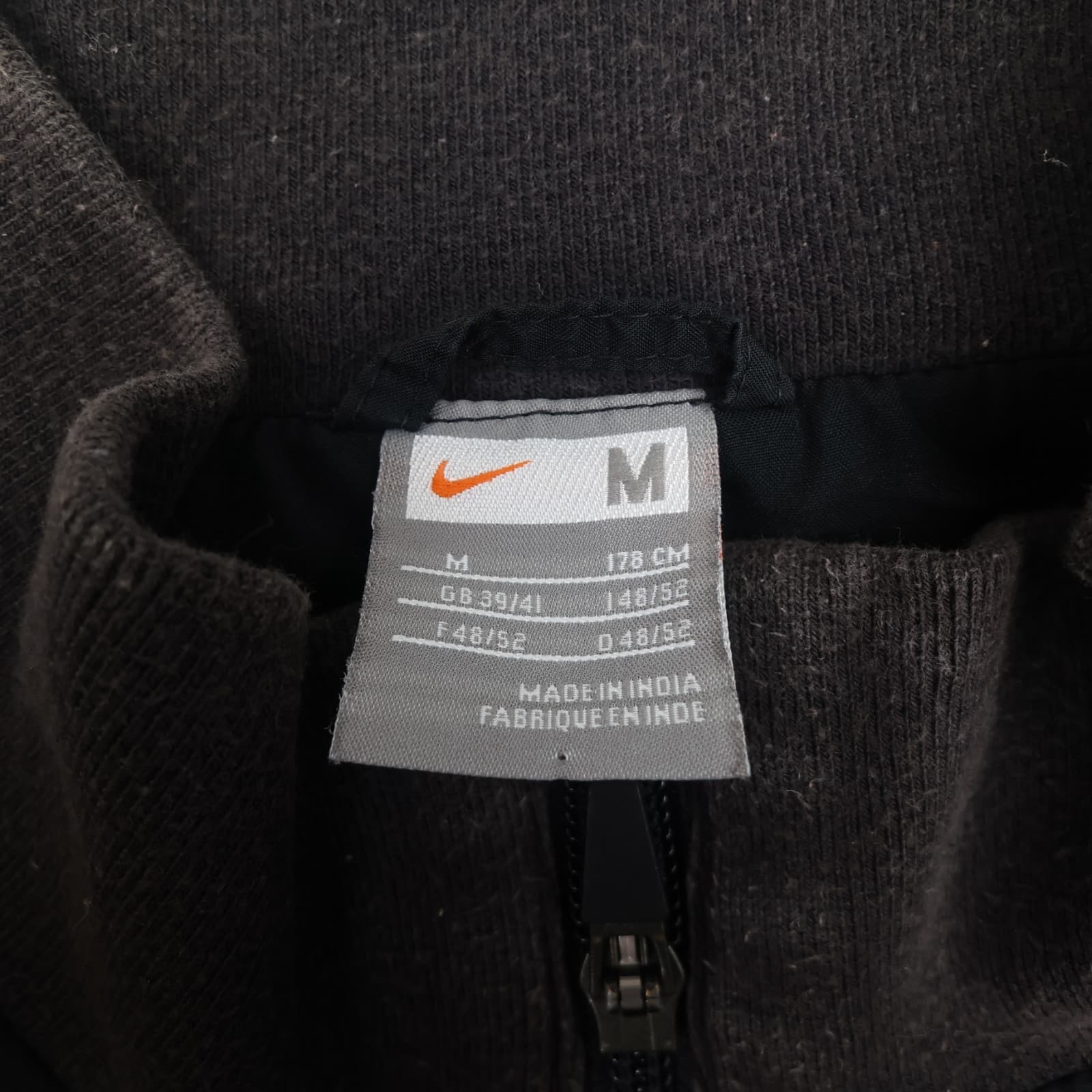 Manchester United Tracksuit Medium Black Training Jacket Top Nike 2009 2010 photo 8