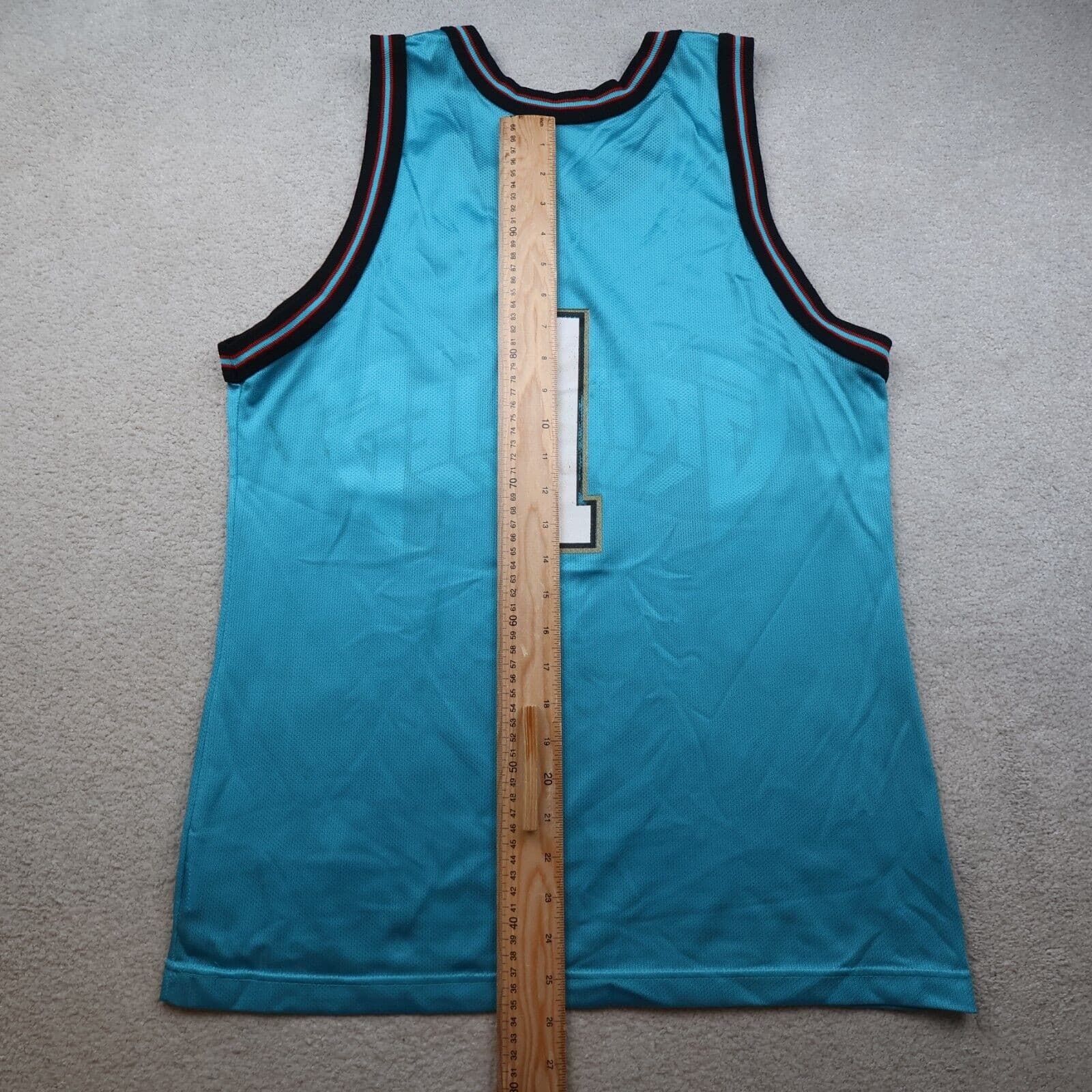 Vintage Vancouver Grizzlies Jersey Large Champion 90s 1995 Basketball NBA Shirt photo 12
