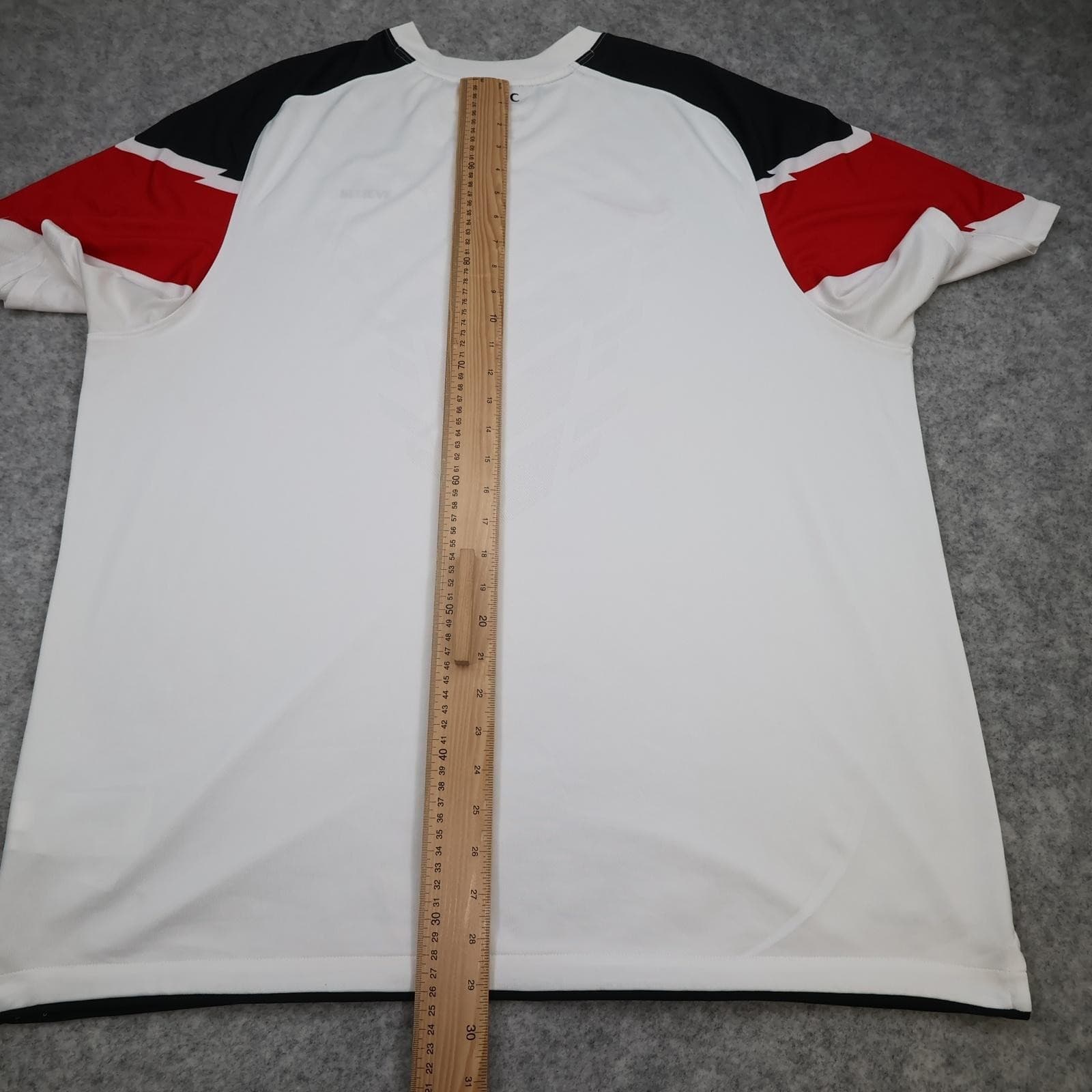 Manchester United Shirt Mens 2XL White Away 2010 2012 Nike Soccer Jersey photo 11