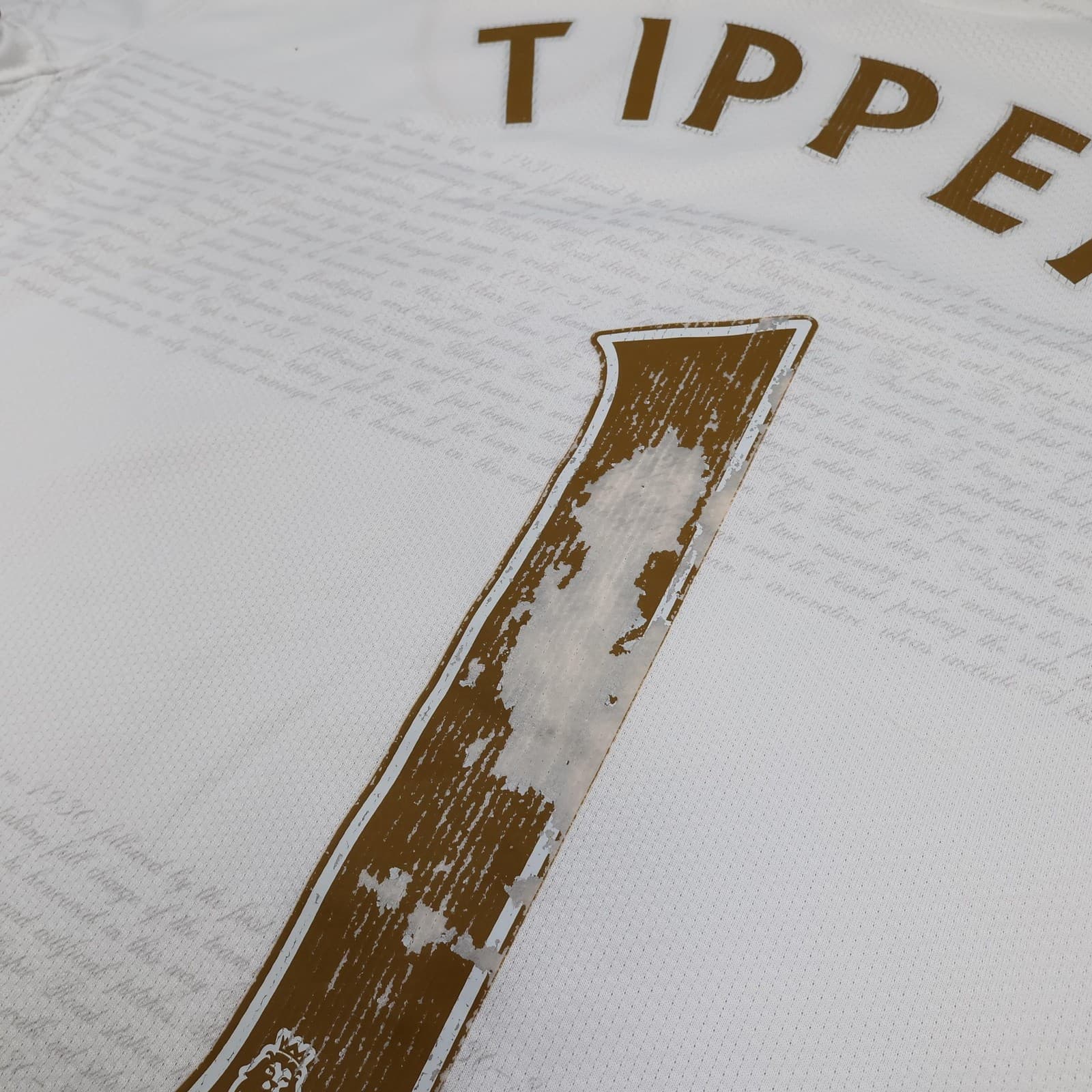 Arsenal Away Shirt Mens Medium White 2007 2008 EPL Football Nike Jersey Tipper 1 photo 10