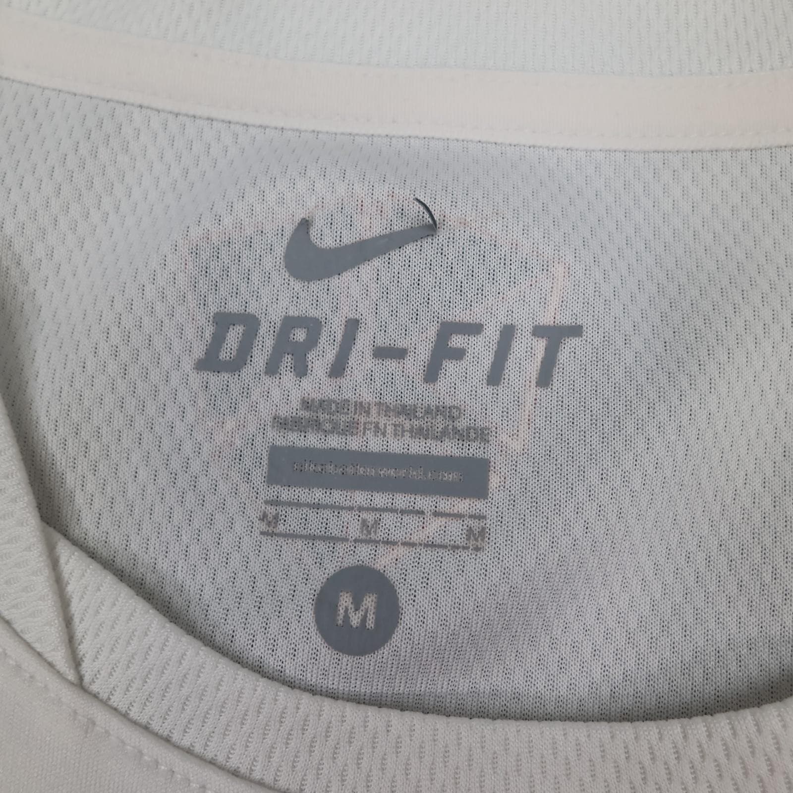 Arsenal Shirt Mens Medium White Training Nike Dri-FIT 2011 2012 Soccer Jersey photo 7