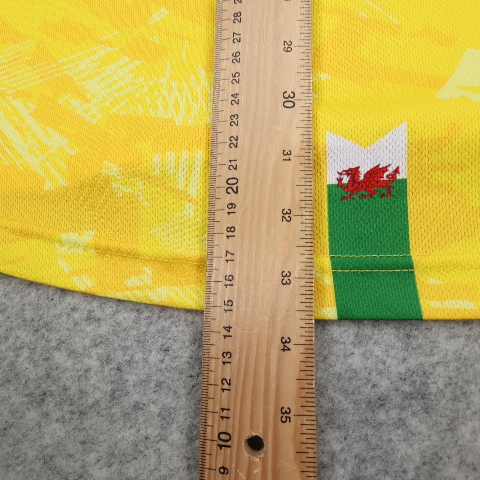 Colwyn Bay FC Shirt Mens 4XL Yellow Away 2024 2026 Football Soccer Jersey Ecokit photo 10