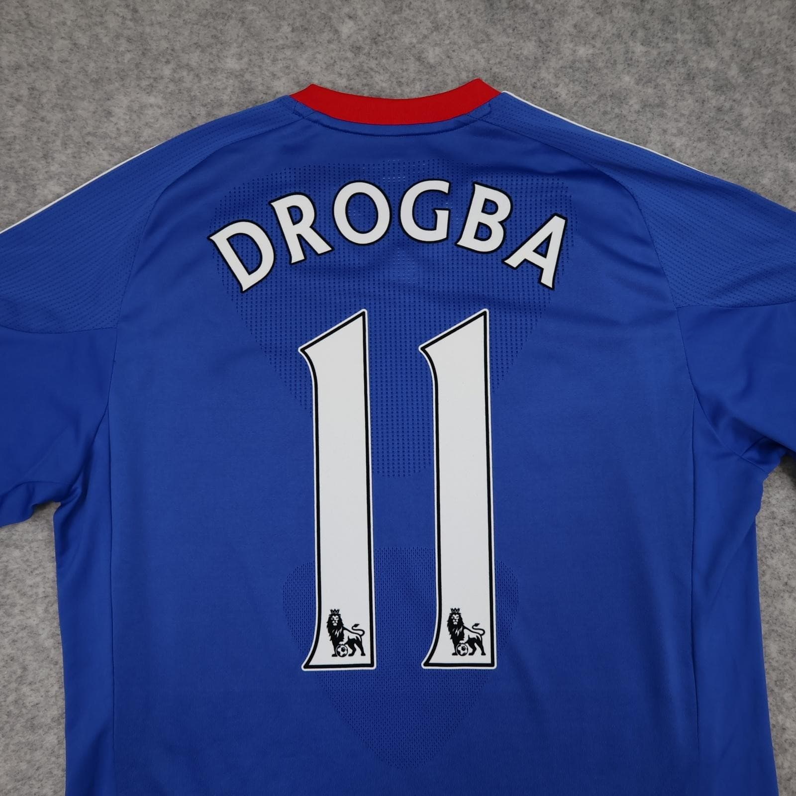 Chelsea Shirt Mens Large Blue Home 2010 2011 Football Adidas Samsung Drogba 11 photo 15
