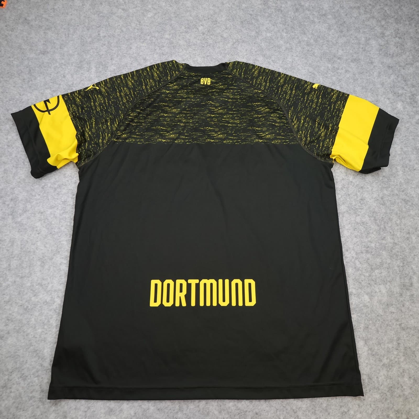 Borussia Dortmund Shirt Mens 2XL Away Black Yellow 2018 2019 Puma Jersey photo 2