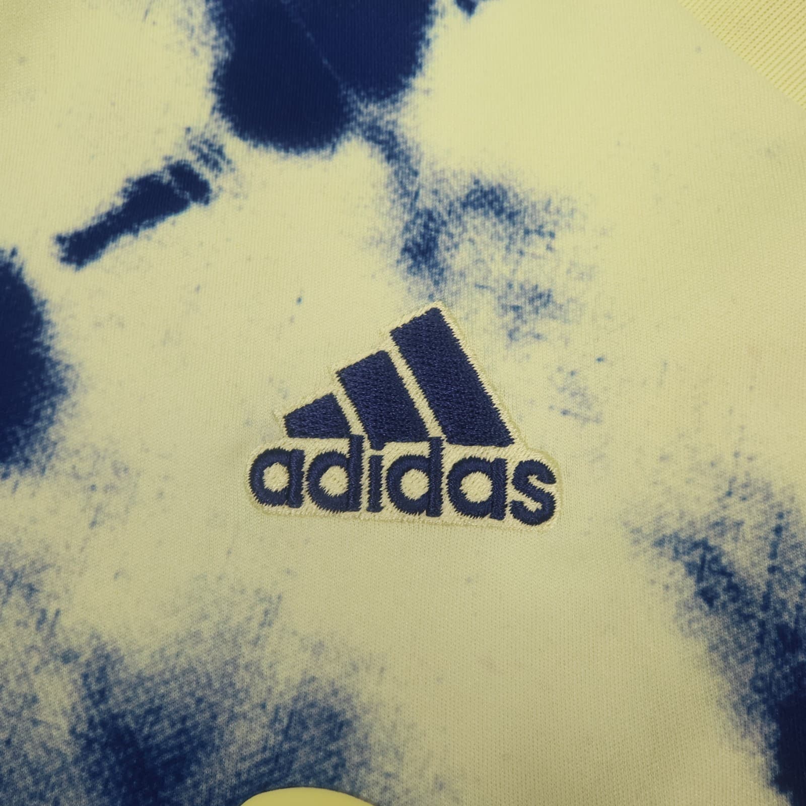 Leeds United Shirt Large Womens Yellow Away Kit 2022 2023 Adidas Jersey 16 18 photo 5