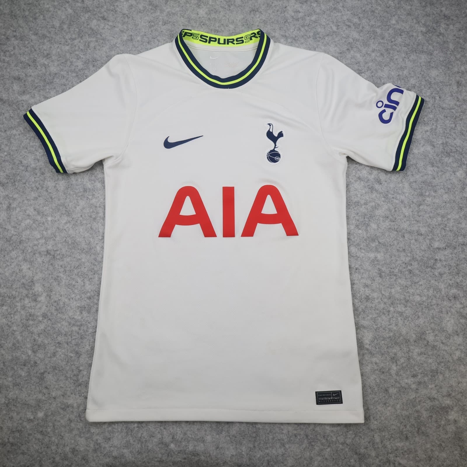 Tottenham Hotspur Shirt Extra Small White Home Kit 2022 2023 Soccer Jersey