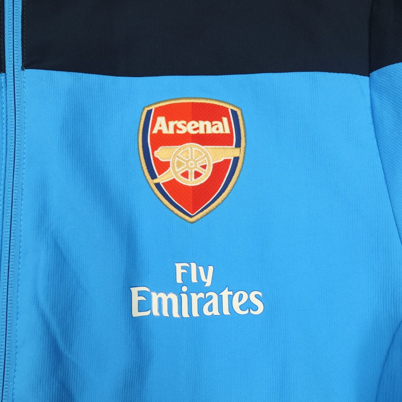 Arsenal Football Jacket Medium Blue Training Tracksuit Jacket Nike 2010 2011 photo 3