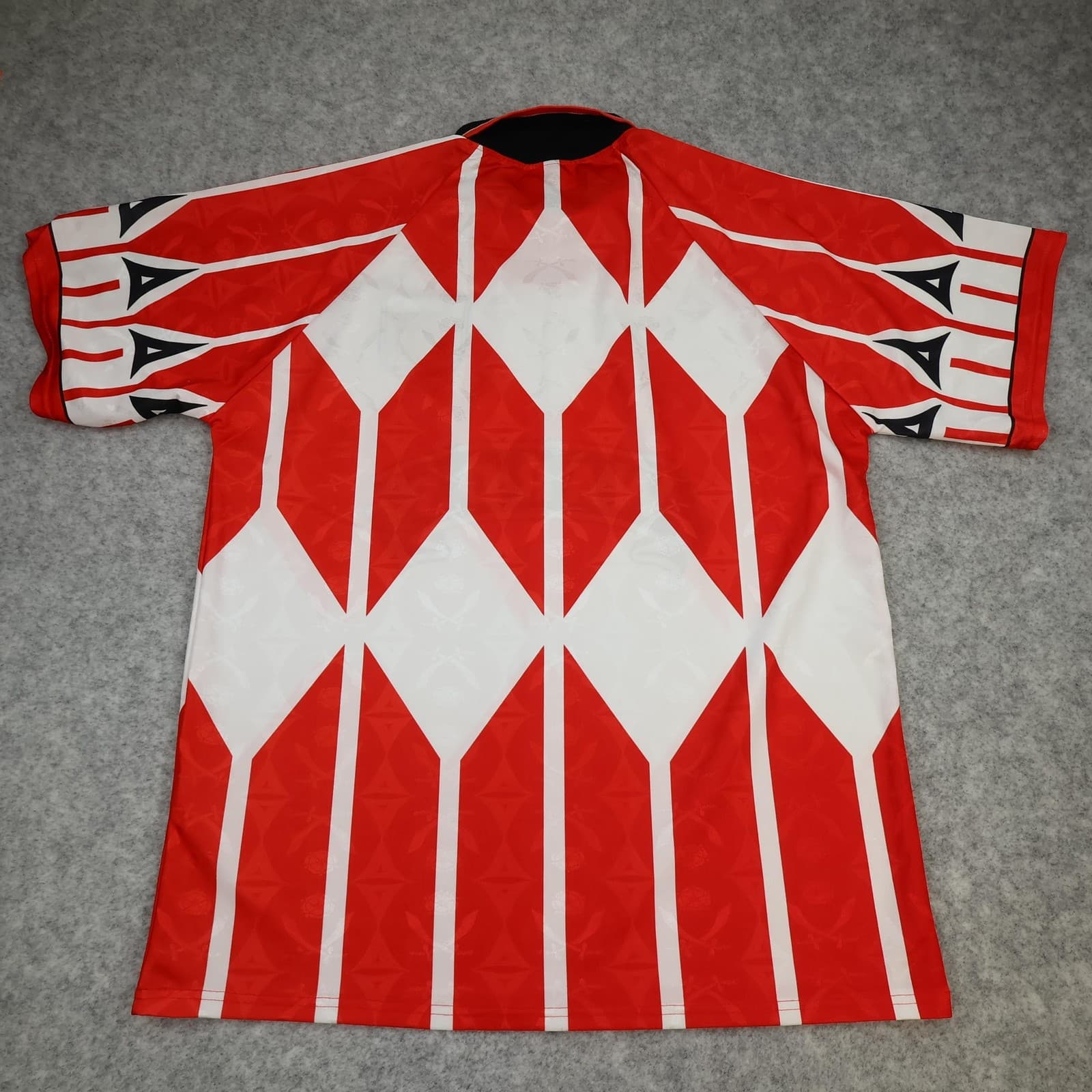 Vintage Sheffield United Shirt Medium Red Home 1995 1996 Avec Soccer Jersey photo 2