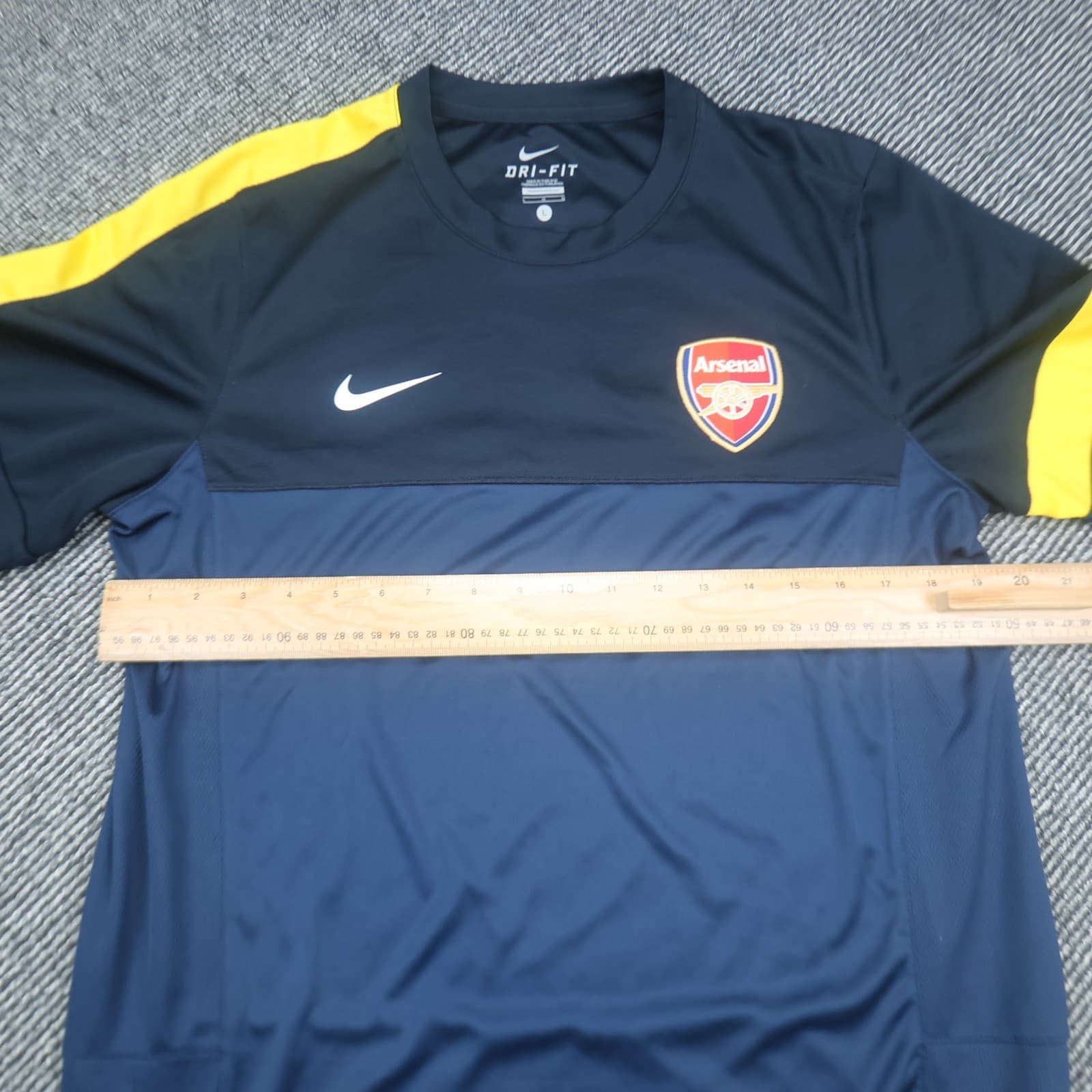 Arsenal Shirt Large Navy Training Shirt 2012 2013 Nike Soccer Jersey Football photo 10
