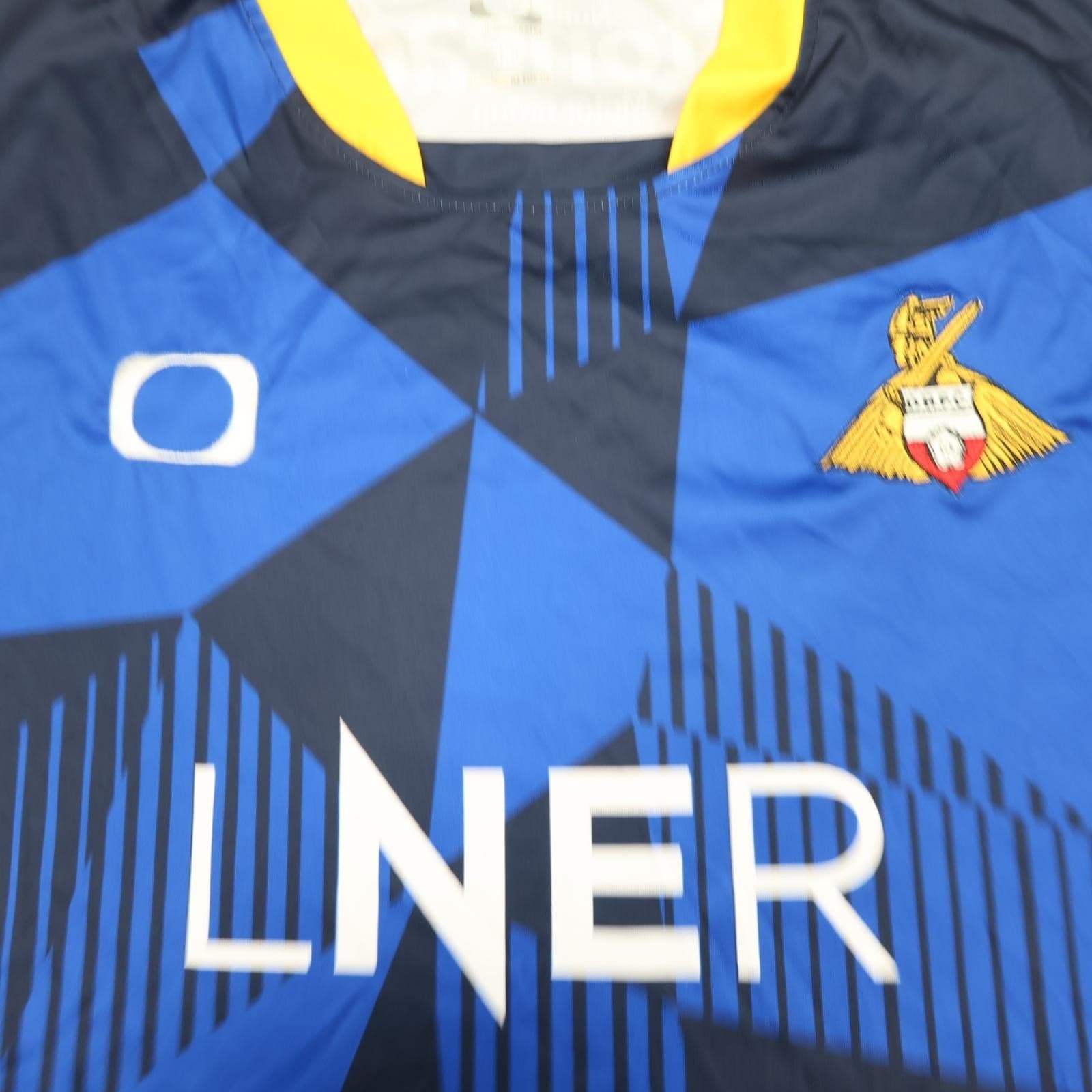 Doncaster Rovers Training Shirt Mens 3XL Blue EFL Football Club Doncaster LNER photo 3