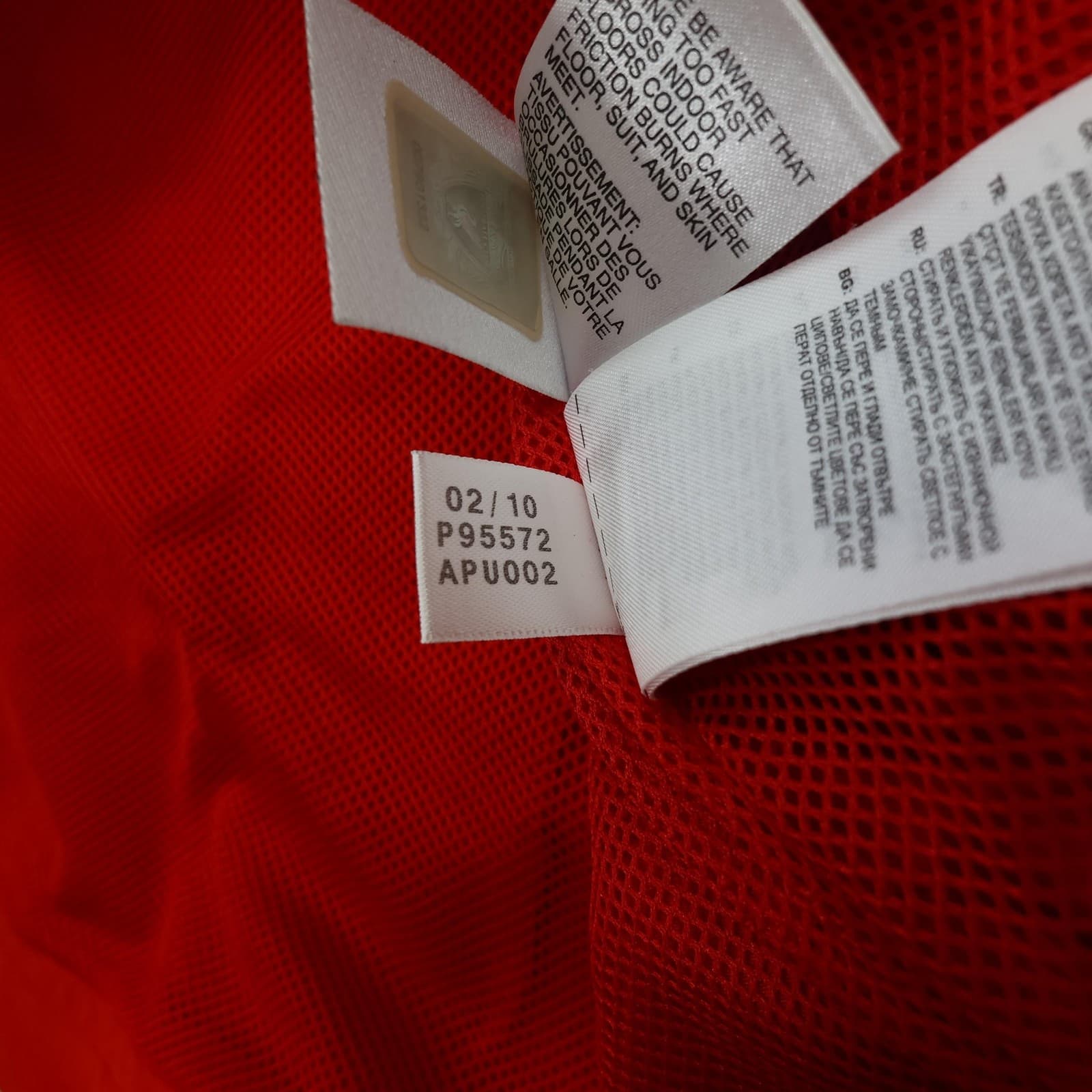 Liverpool Jacket Mens Extra Large Red 2010 2011 EPL Football Adidas Training photo 9