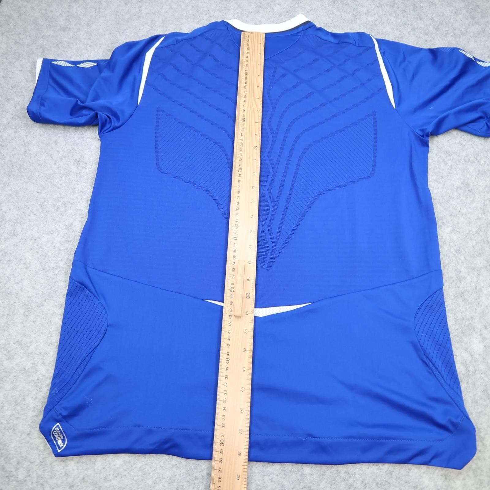 Everton Shirt Mens Large Blue Home Kit 2008 2009 Umbro Chang Soccer Jersey photo 13