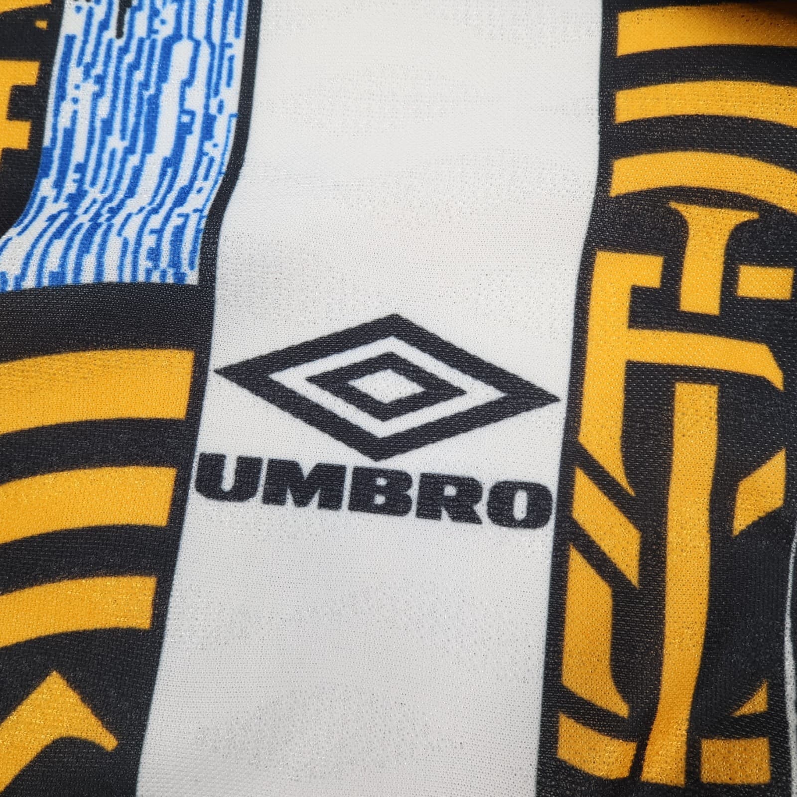 Vintage Inter Milan Shirt Large White Third Umbro Football Jersey 1995 1996 photo 5