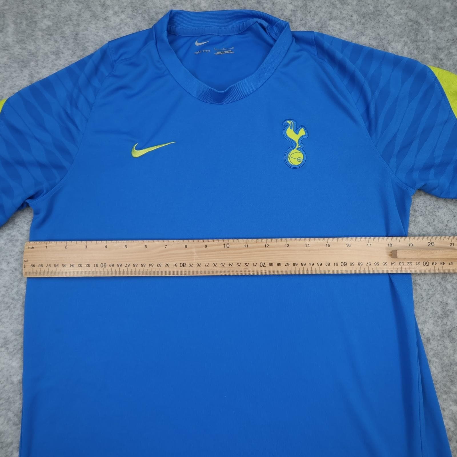 Tottenham Hotspur Training Shirt Mens Large Blue 2021 2022 EPL Football Nike photo 9