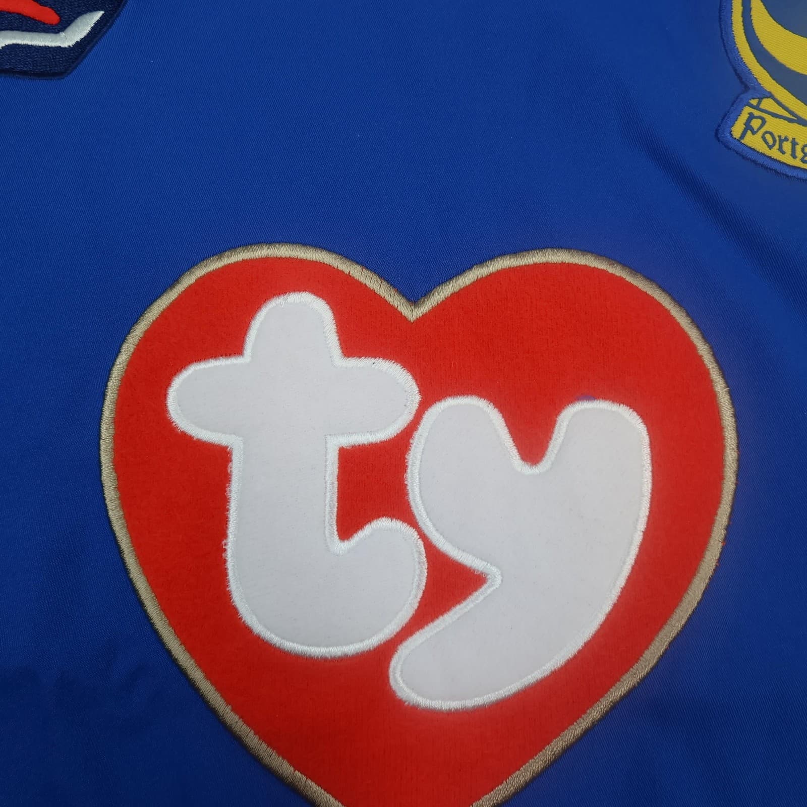 Vintage Portsmouth Shirt Mens 3XL Blue Home 2003 2005 Football Pompey Sport Ty photo 6