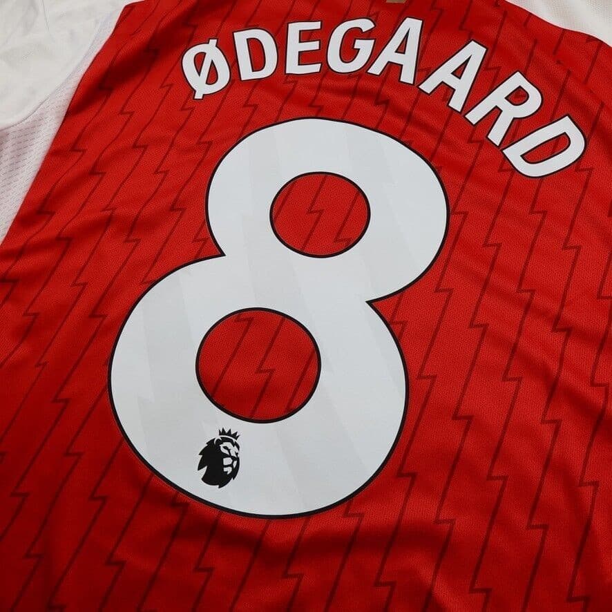 Arsenal Shirt Extra Large Red Home Kit 2023 2024 Adidas Jersey Martin Odegaard photo 9