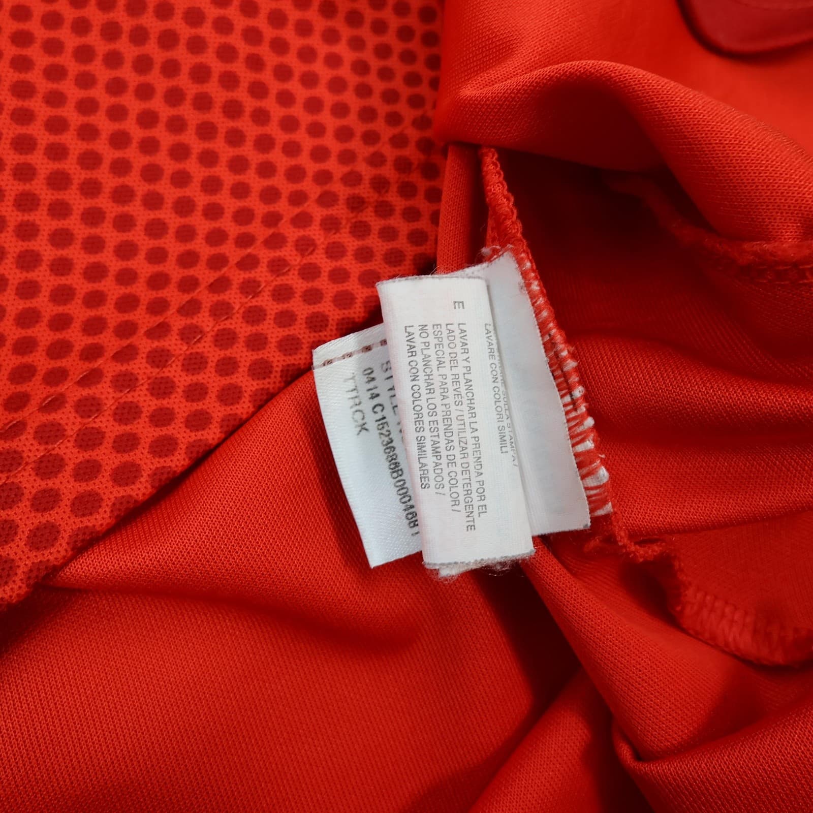 Rangers Shirt Mens 2XL Red Third Kit 2014 2015 Puma Long Sleeve Soccer Jersey photo 12