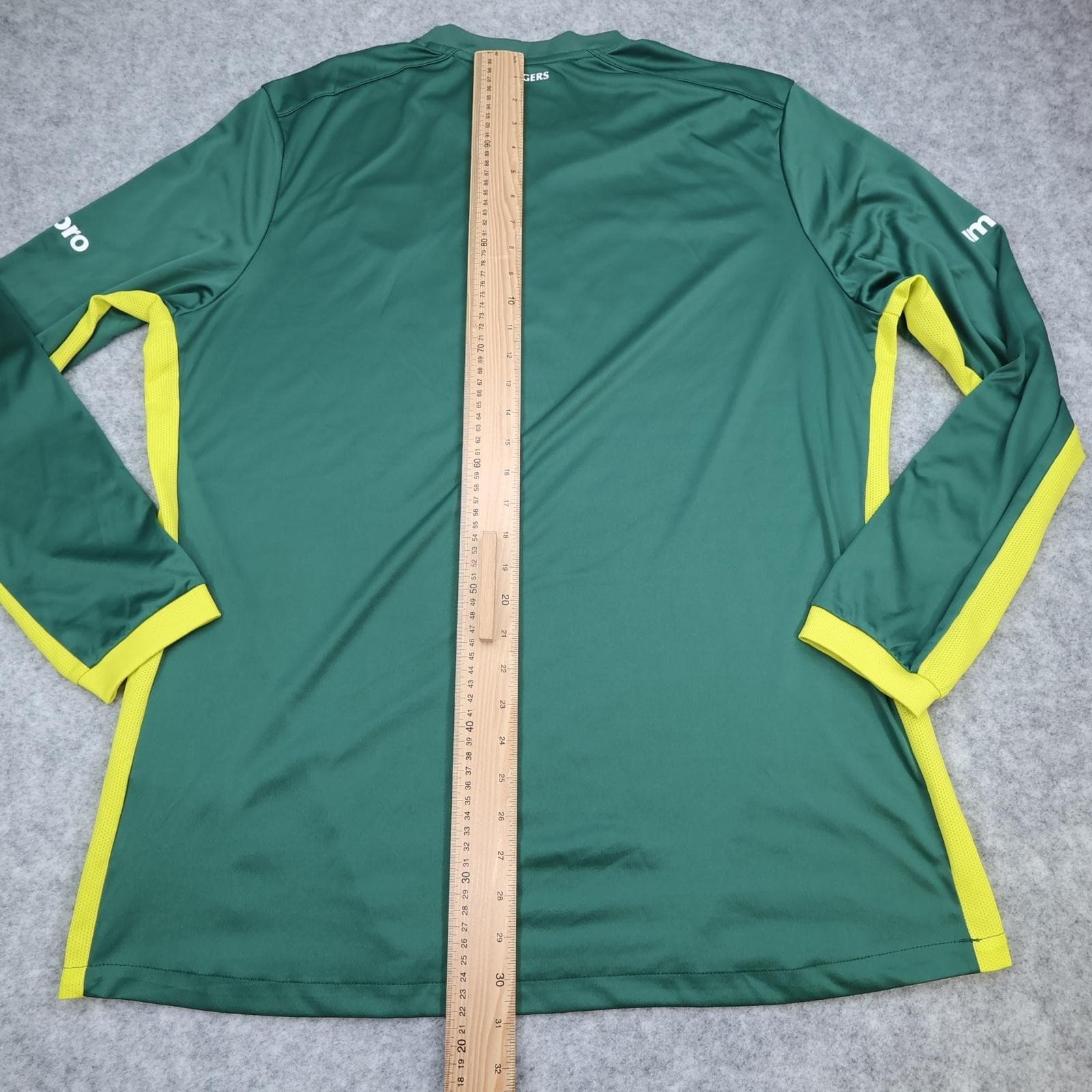 Hull City Goalkeeper Shirt Mens 2XL Green Yellow Umbro Football SportPesa Jersey photo 12