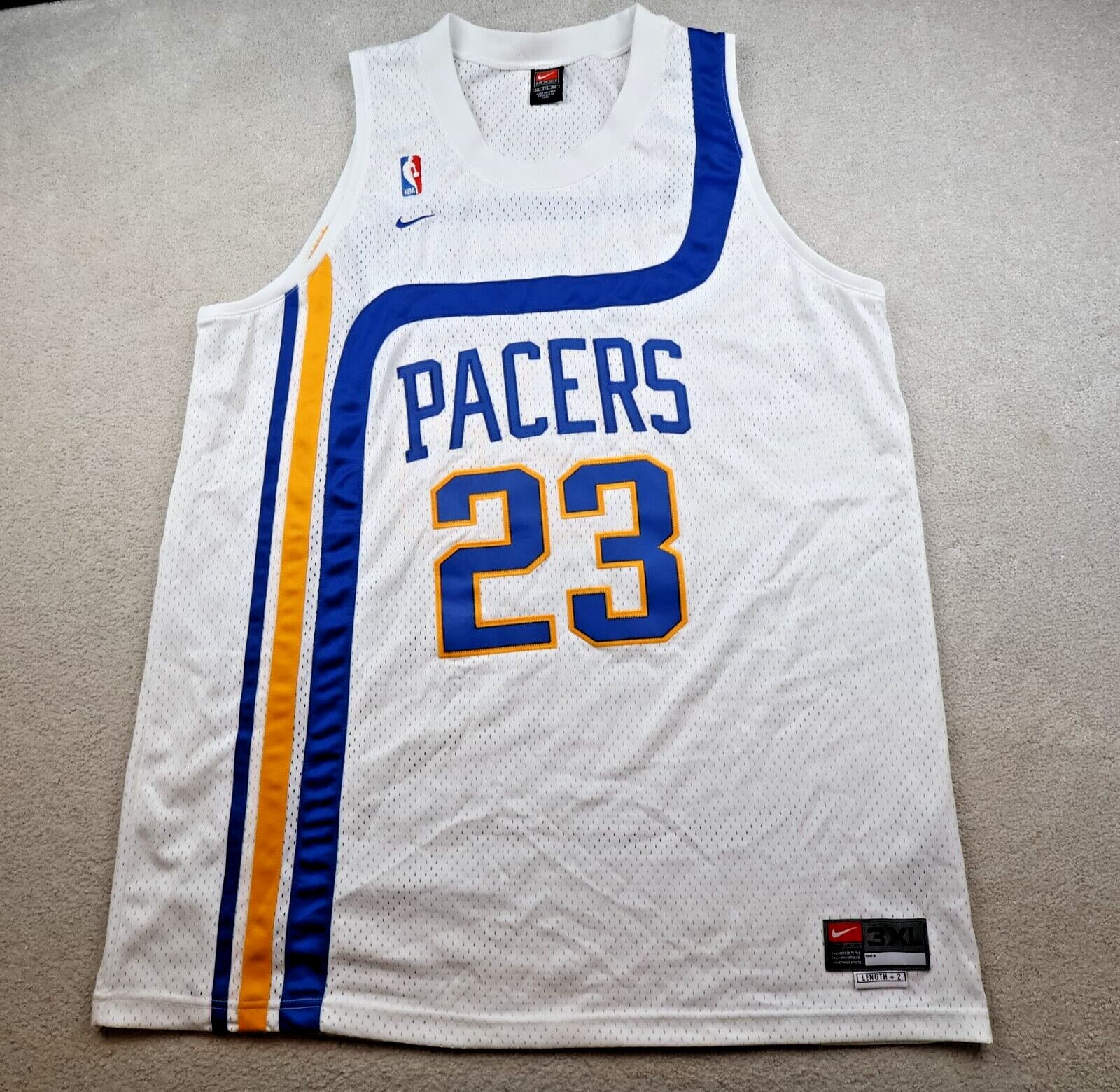 Vintage Indiana Pacers Jersey 3XL Nike 90s Basketball NBA Ron Artest photo 2
