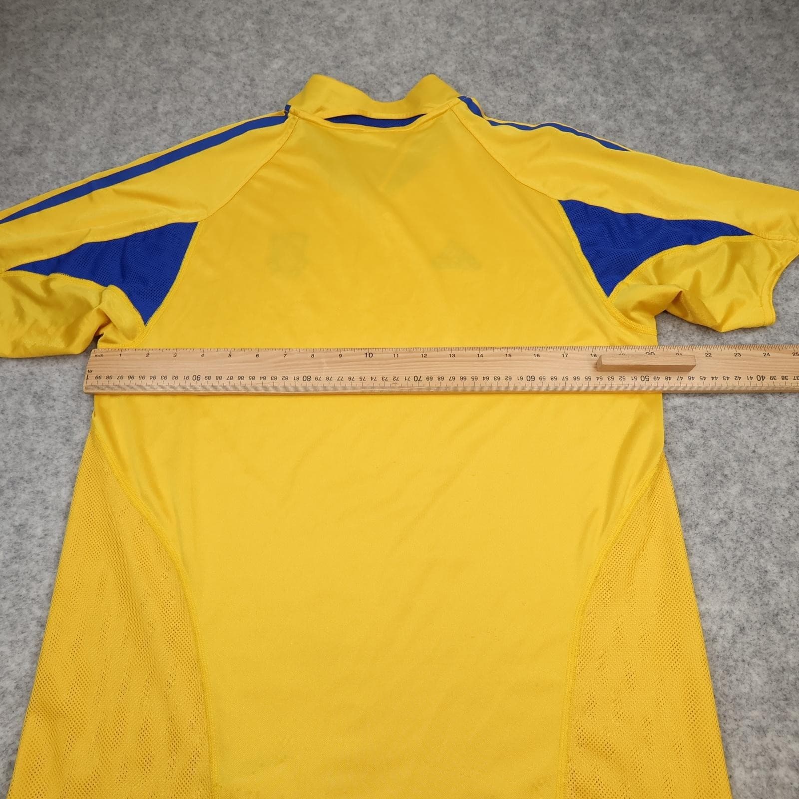 Brondby IF Shirt Mens Small Yellow Home 2005 Football Adidas Codan Soccer Jersey photo 7