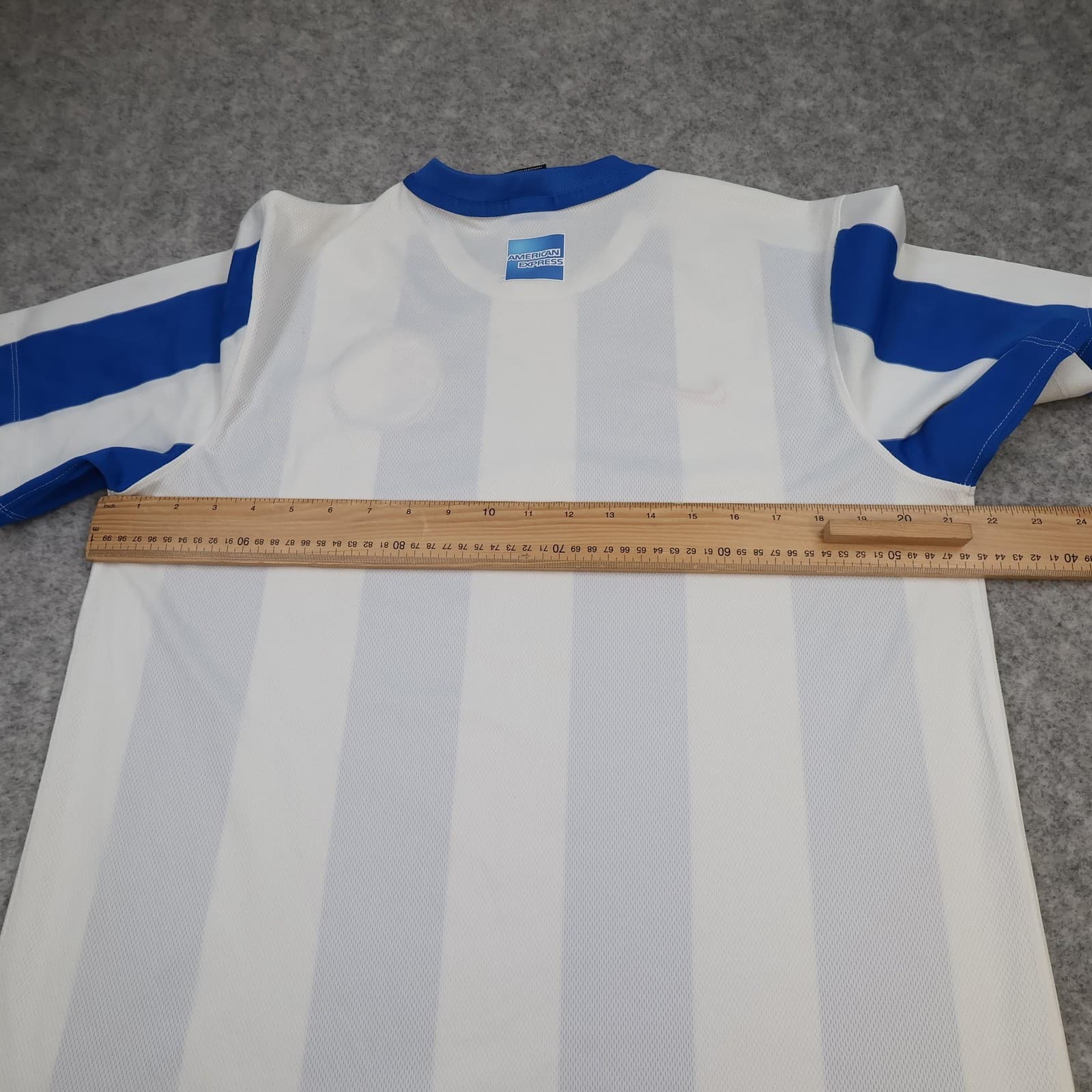 Brighton & Hove Albion Shirt Mens Large Blue Home 2016 2017 Nike Soccer Jersey photo 12