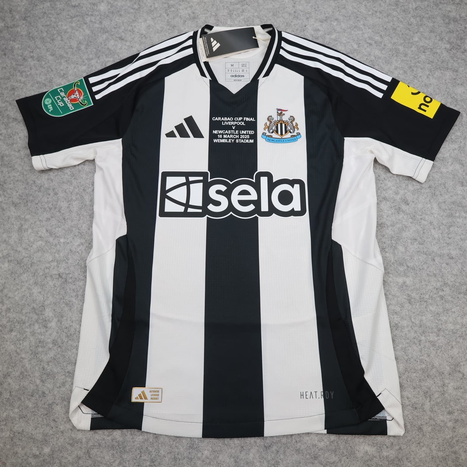 Newcastle United Shirt Medium White Home Kit 2024 2025 Adidas Jersey Guimarães photo 2