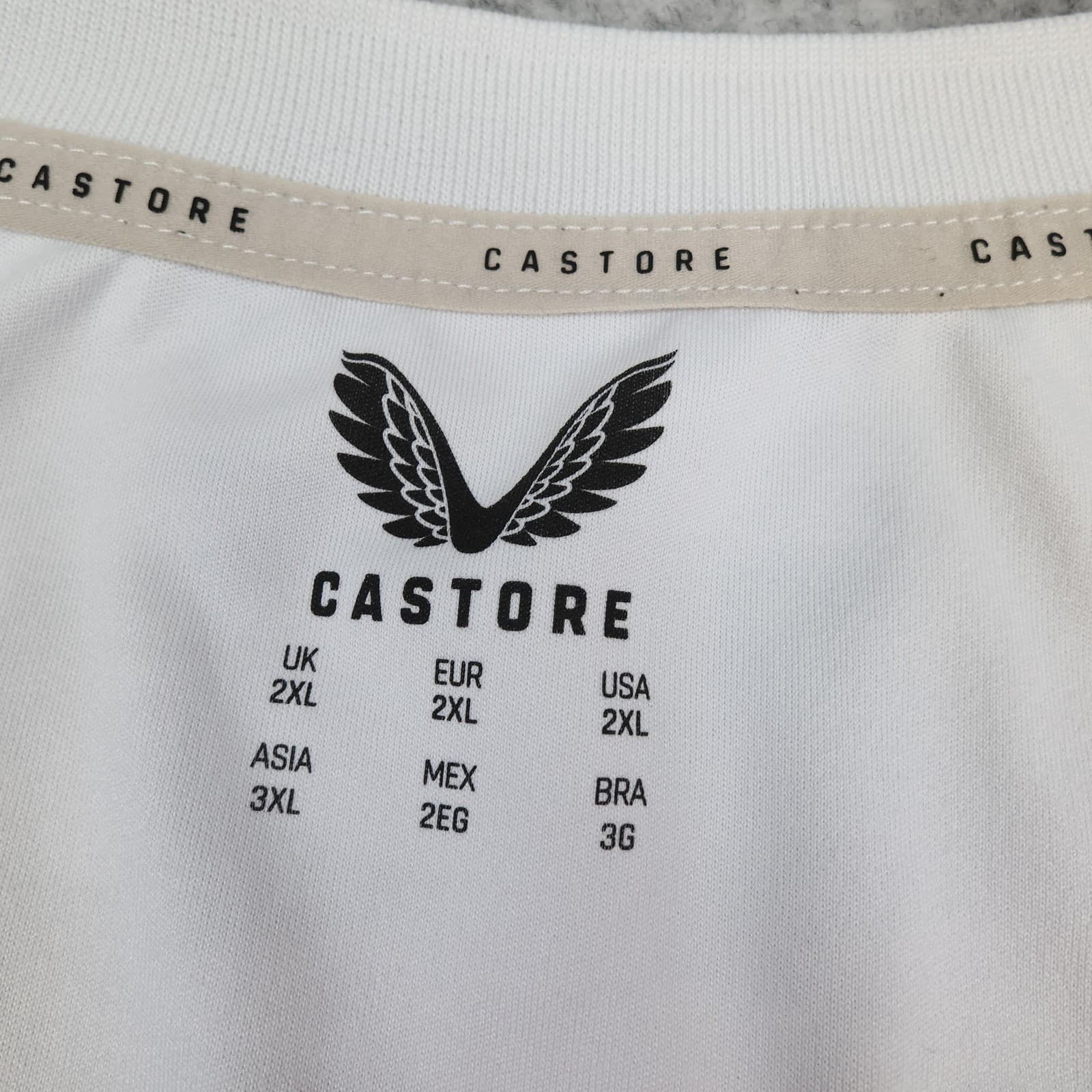 Aston Villa Shirt Mens 2XL White Away 2023 2024 EPL Football Castore BK8 Jersey photo 5