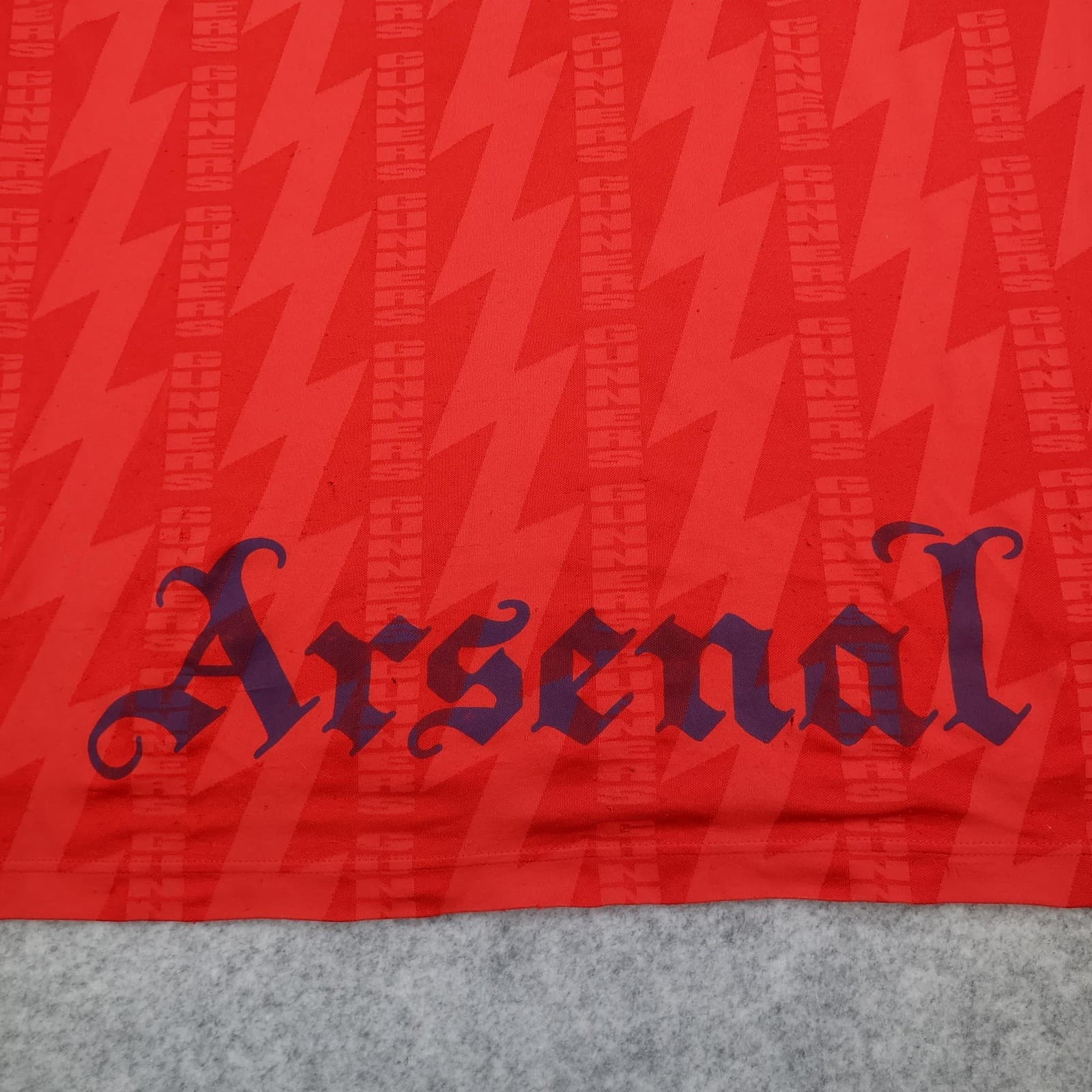 Vintage Arsenal Shirt Mens Extra Large Home 1994 1996 Football Nike JVC Jersey photo 15