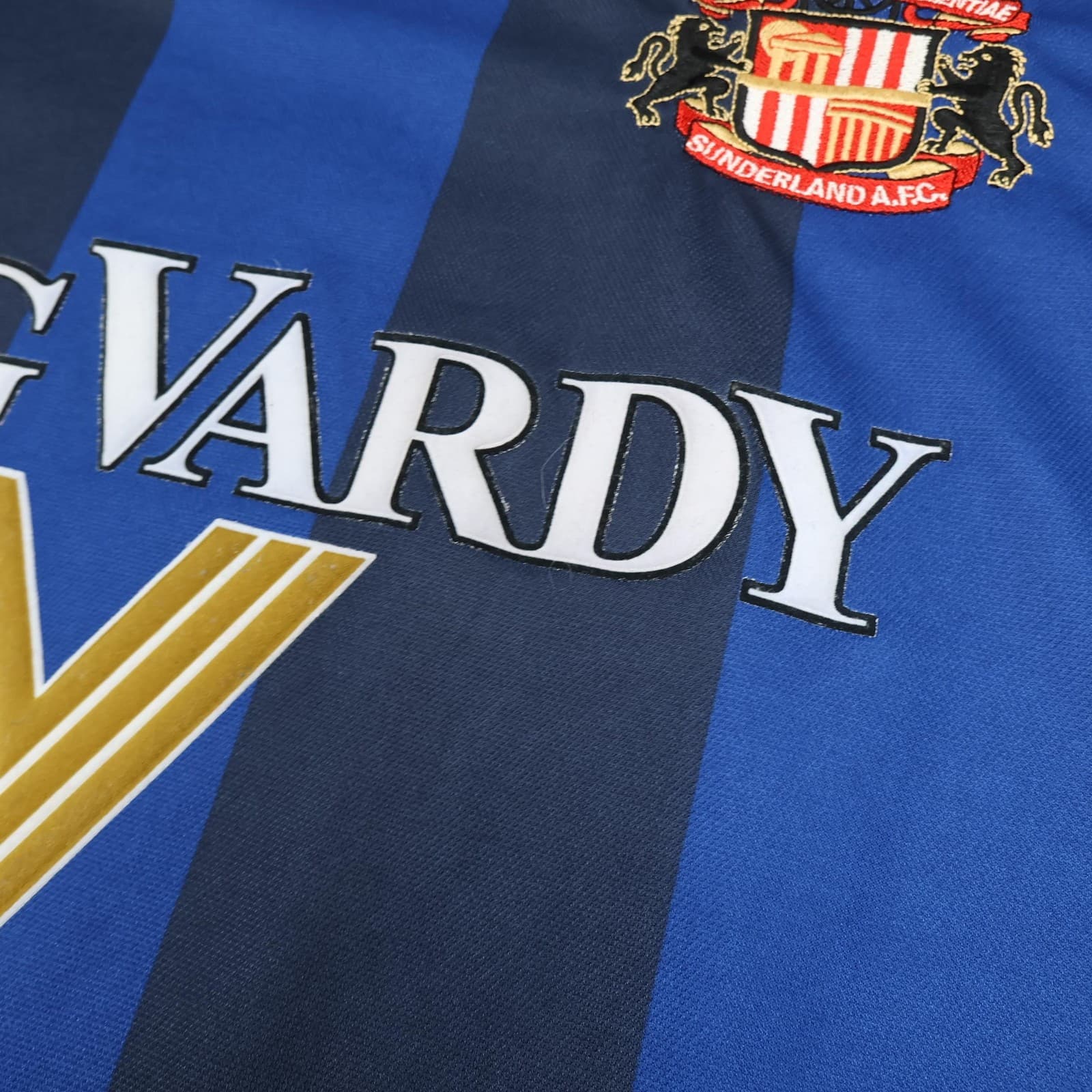 Vintage Sunderland Shirt Mens XL Blue Away 2000 2001 Nike Soccer Jersey photo 5