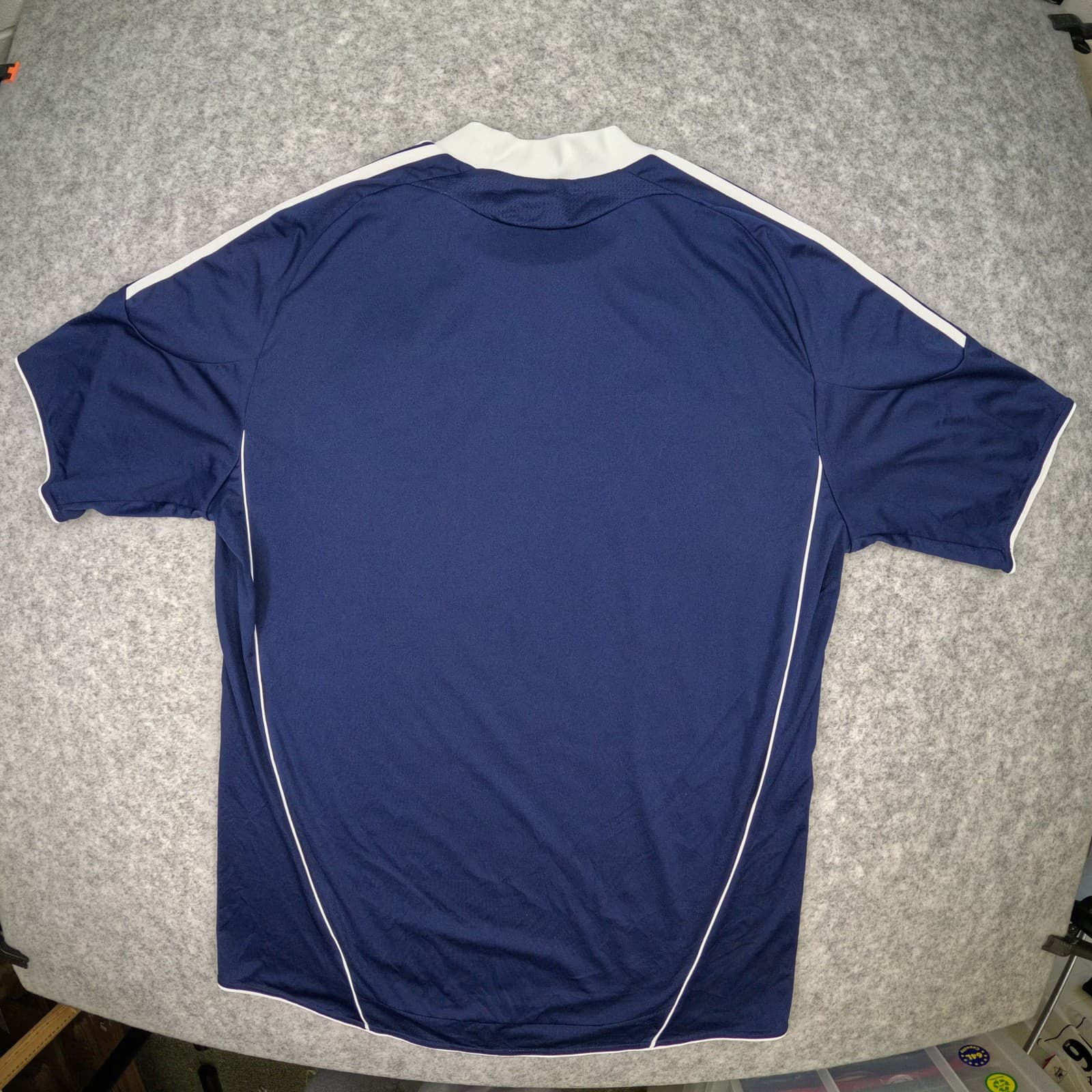 Scotland Football Shirt Extra Large Blue Home 2010 2011 Soccer Jersey photo 2