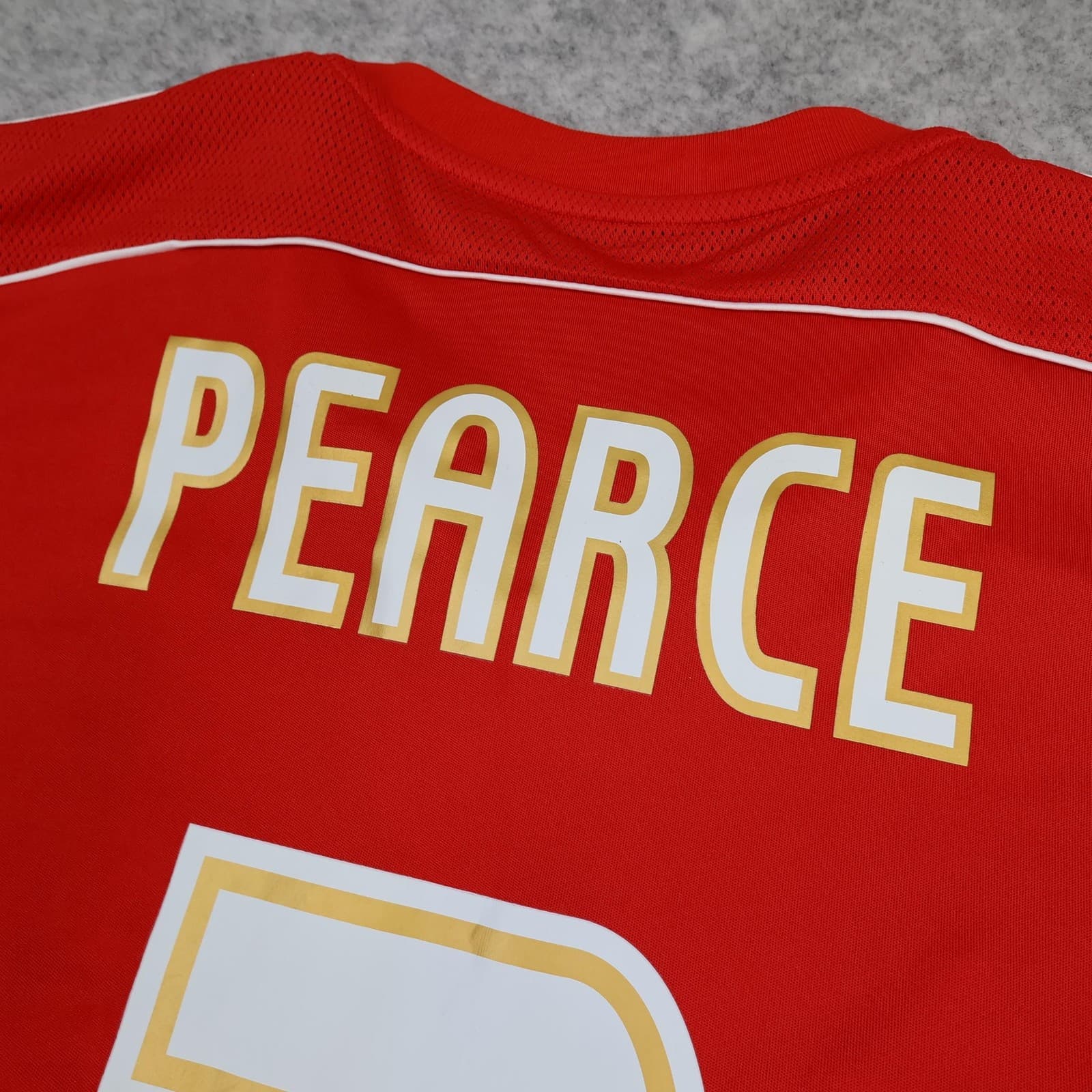 Nottingham Forest Shirt Mens Large Red Home 2014 2015 Adidas Stuart Pearce 3 photo 9