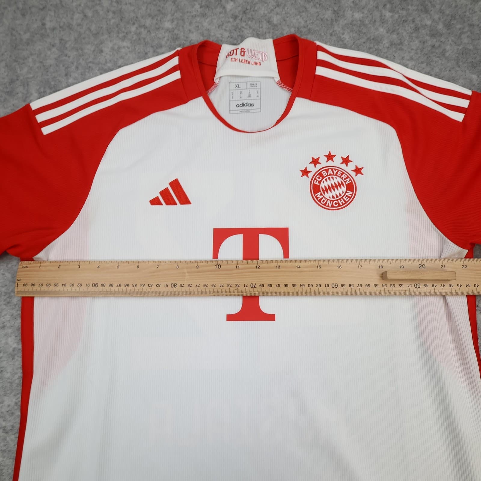 Bayern Munich Shirt Mens XL White Home 2023 2024 Adidas Jersey Musiala 42 photo 10