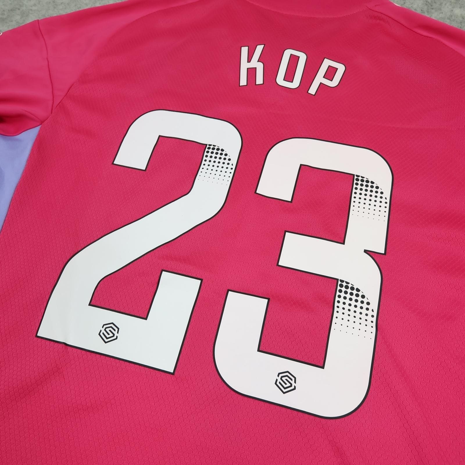 Leicester City Goalkeeper Shirt Mens Medium Womens 2024 2025 Pink 23 Jersey photo 11