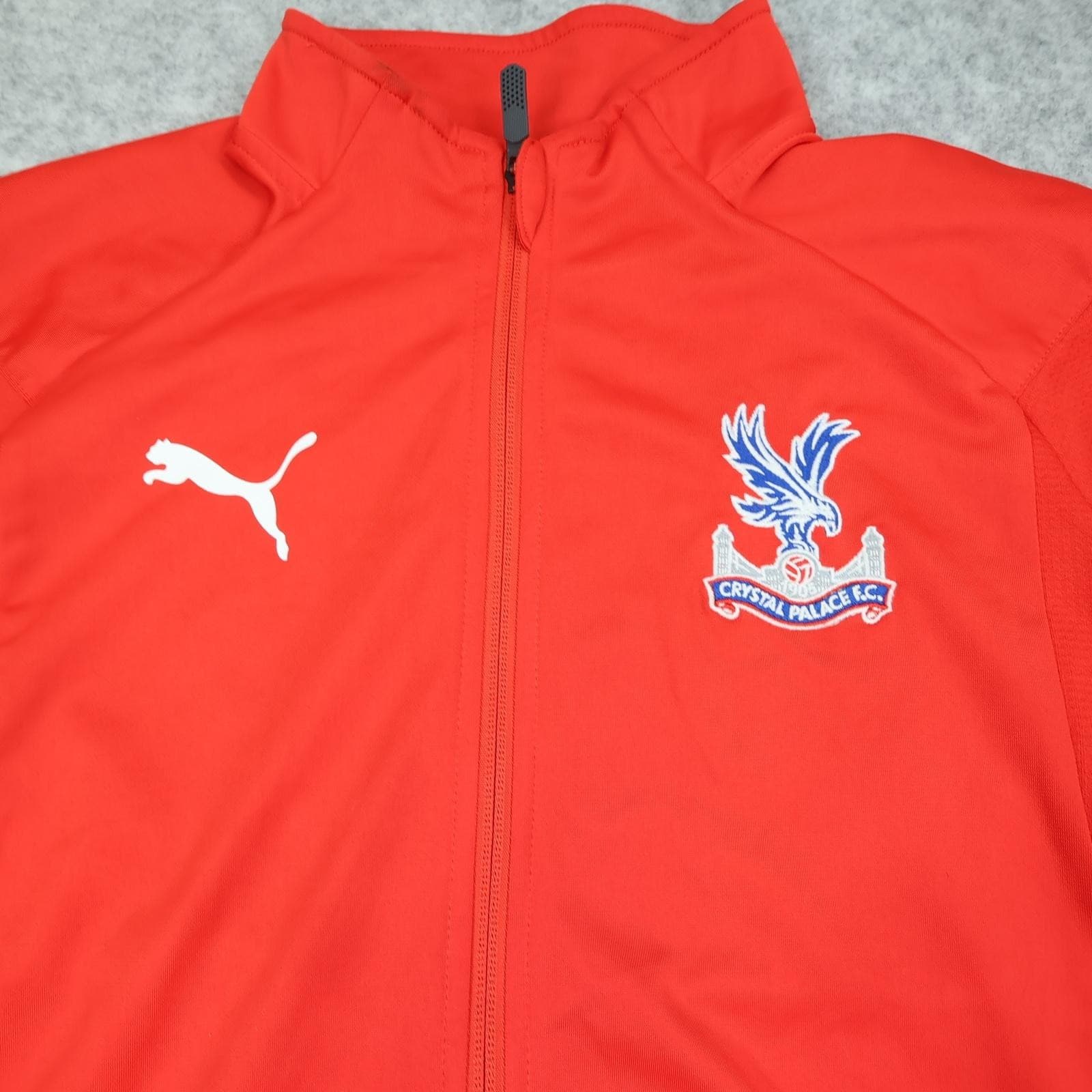 Crystal Palace Jacket Mens Small Red Football Puma DRYCELL Training 2018 2019 photo 3