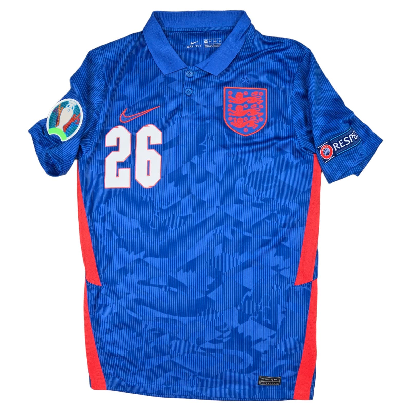 England Football Shirt Extra Small Away 2020 2021 2022 Nike 26 Jude Bellingham photo 2
