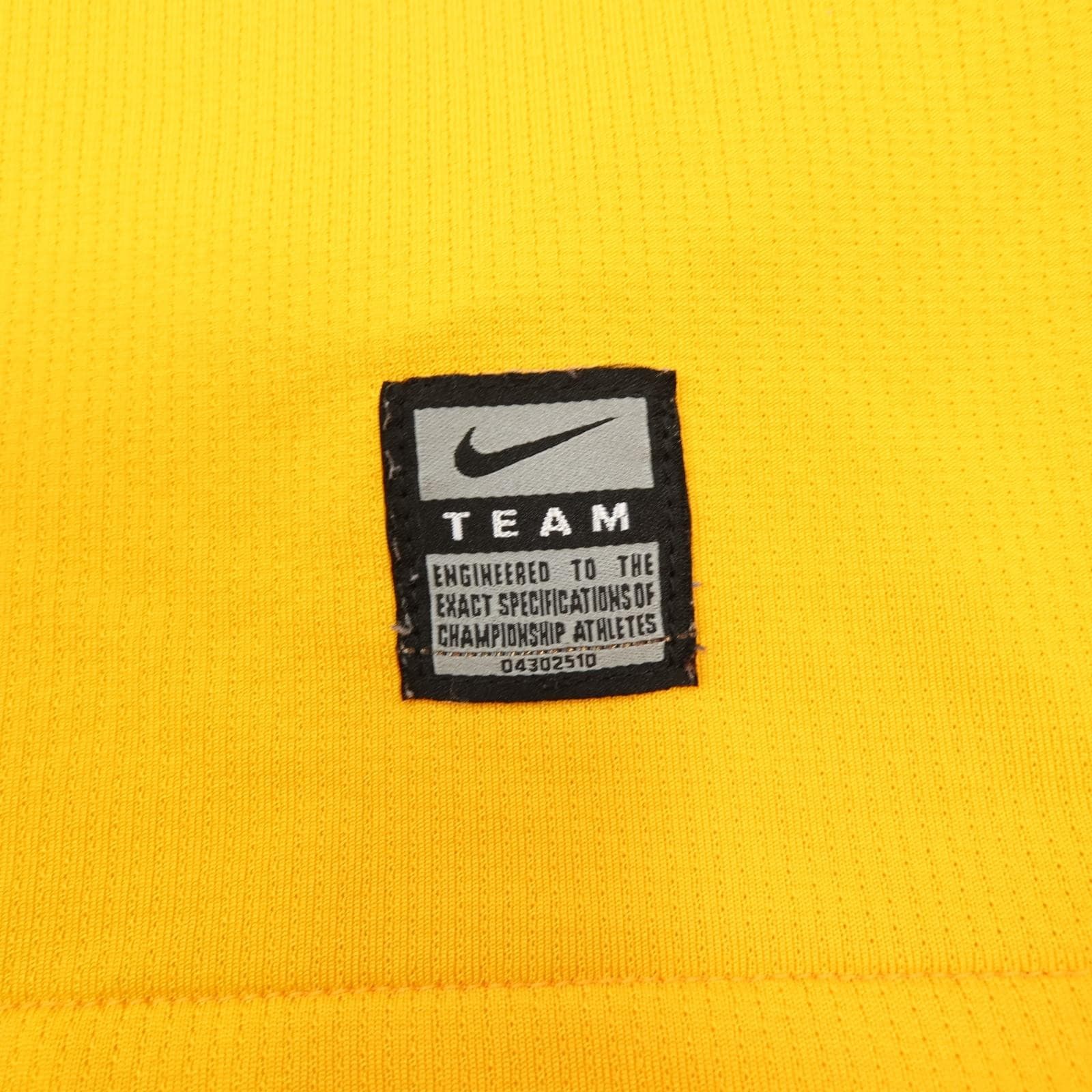Arsenal Away Shirt Mens XL Yellow Nike 2008 2009 Bendtner Football Soccer Jersey photo 14