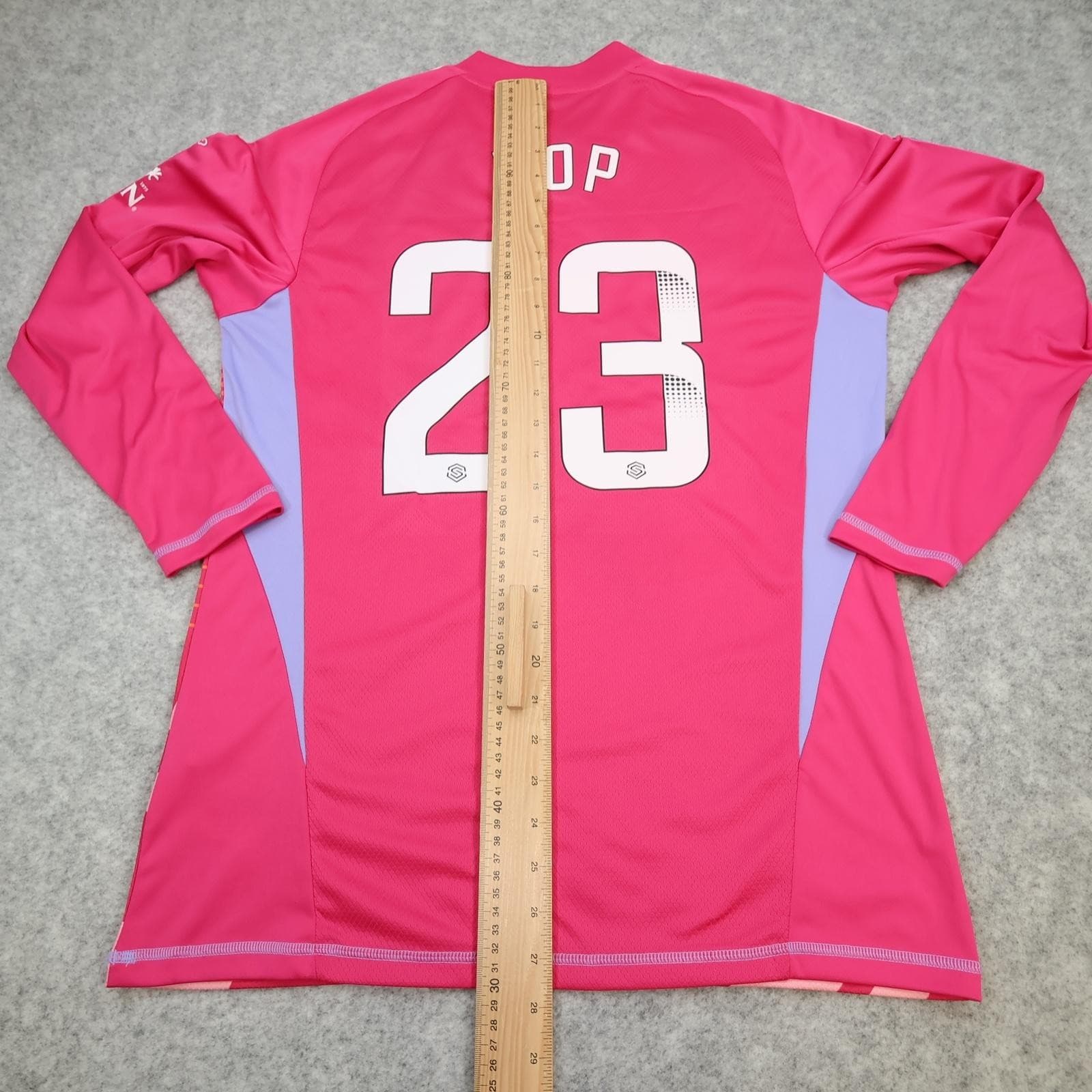 Leicester City Goalkeeper Shirt Mens Medium Womens 2024 2025 Pink 23 Jersey photo 14