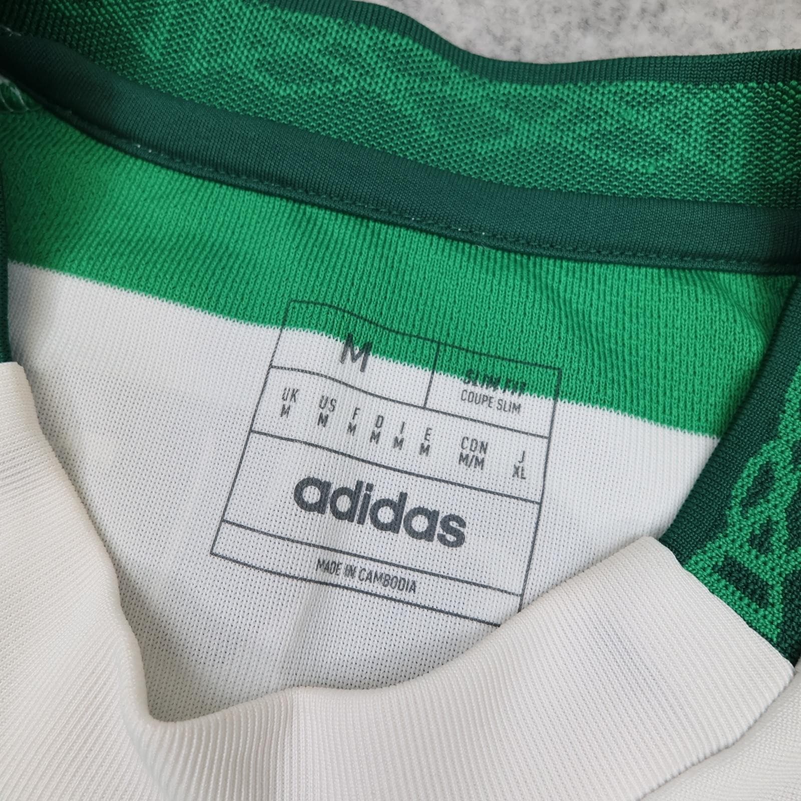 Celtic Shirt Mens Medium Green White Home 2024 2025 Adidas Soccer Jersey Kyogo 8 photo 7