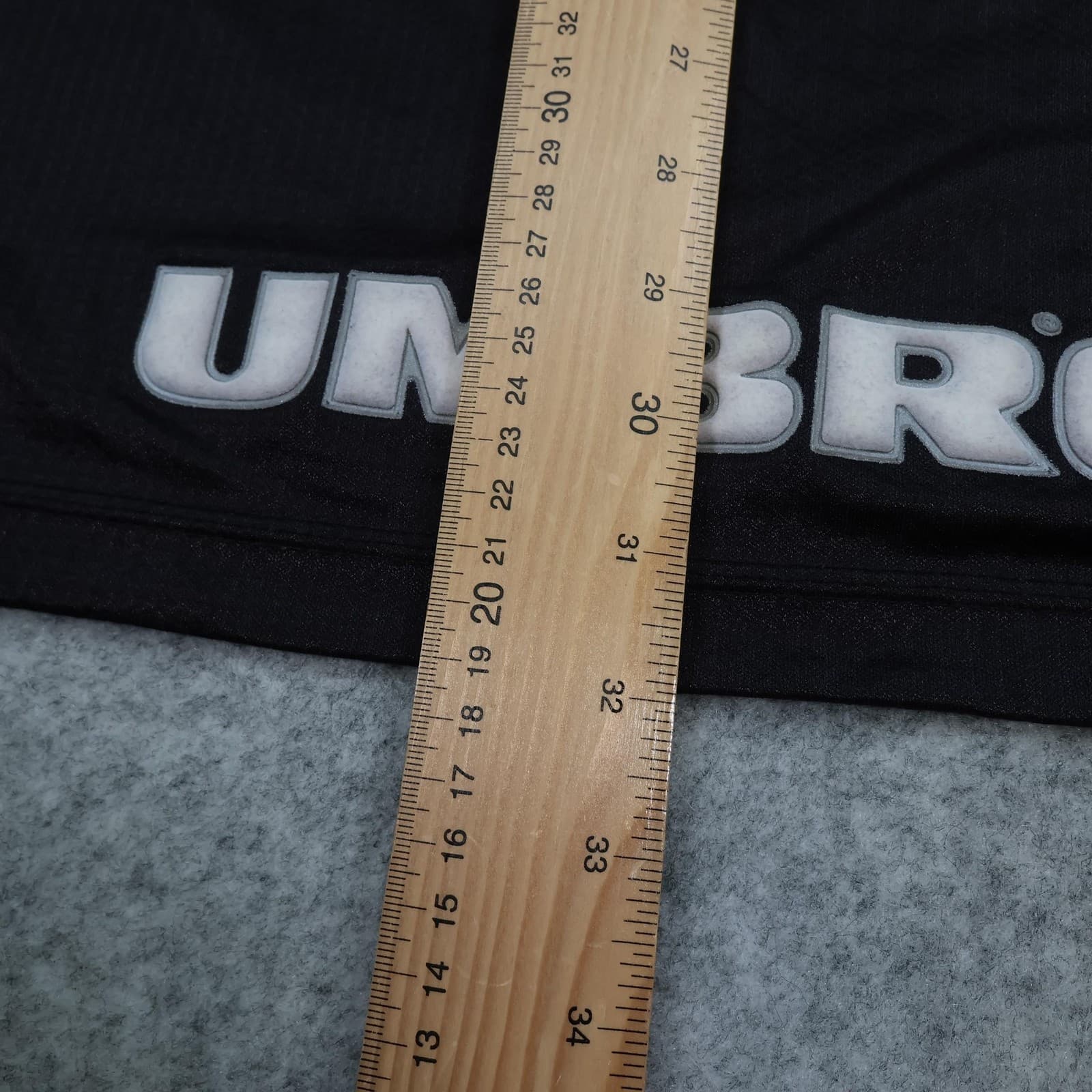 Vintage Manchester United Shirt 2XL Black Away Umbro 1998 1999 Keane Jersey photo 13
