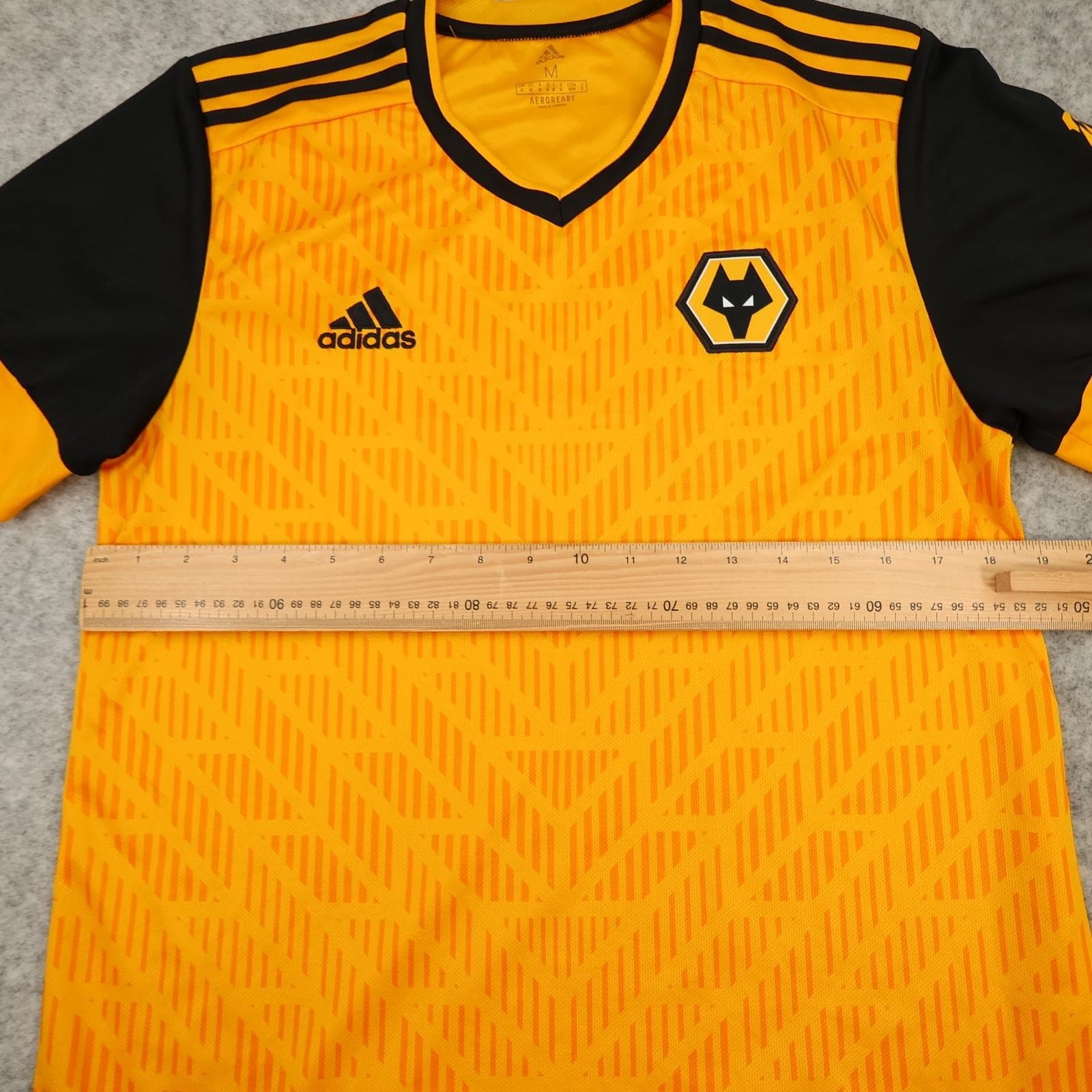 Wolverhampton Wanderers Shirt Mens Medium Home 2020 2021 Football Jersey Adidas photo 9