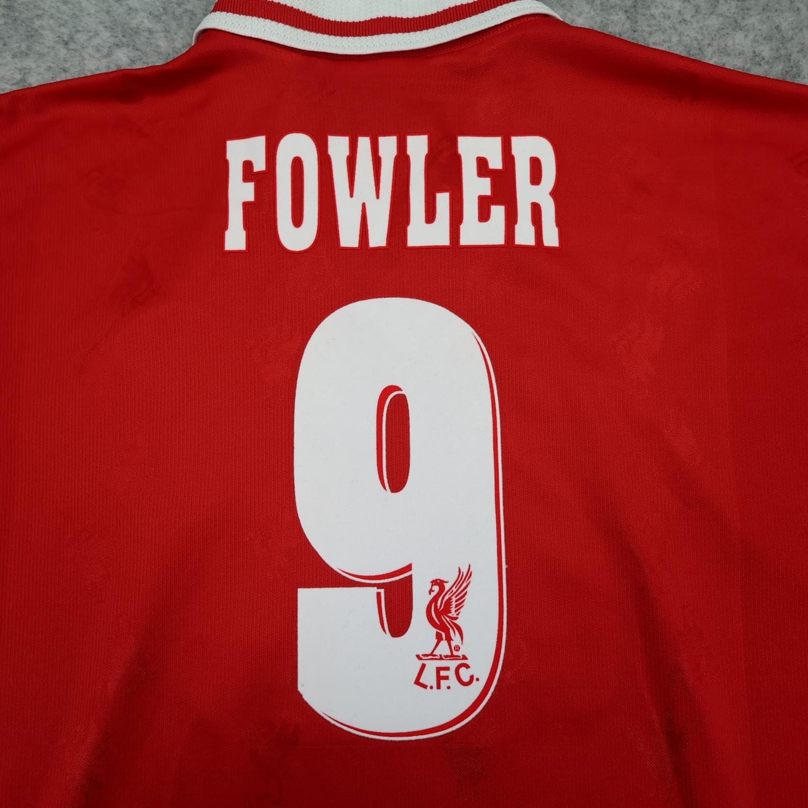 Vintage Liverpool Shirt Mens Large Red Home 1996 1997 Reebok Fowler 9 Carlsberg photo 15