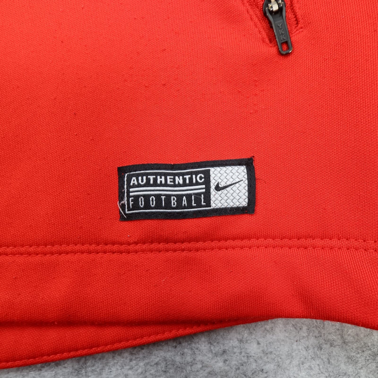 France Football Jacket Large Red Training Tracksuit Kit 2018 2019 Jersey Zipped photo 3